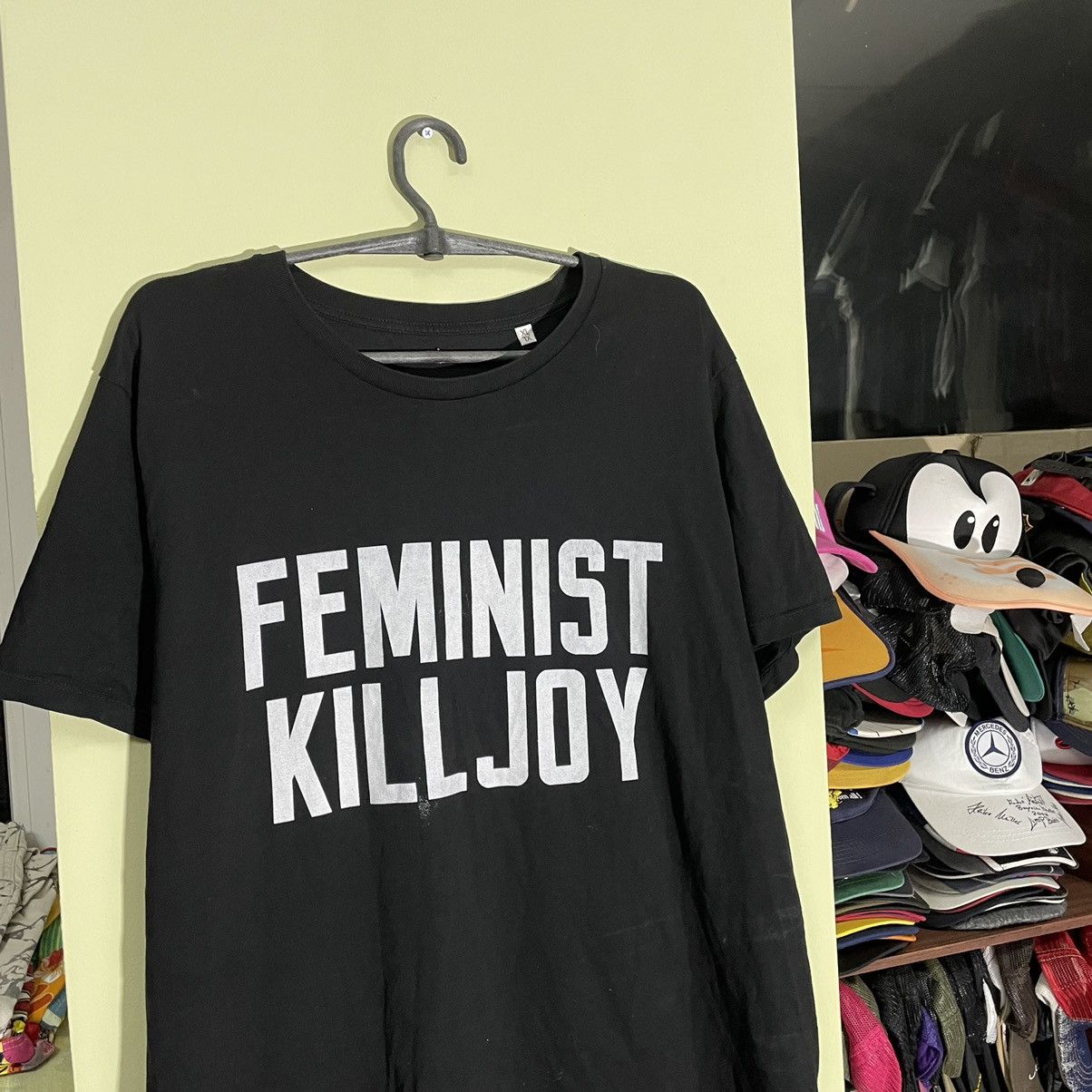 Vintage Vintage Y2K Feminist Killjoy Graphic Tee Punk Streetwear L Size US L / EU 52-54 / 3 - 4 Thumbnail