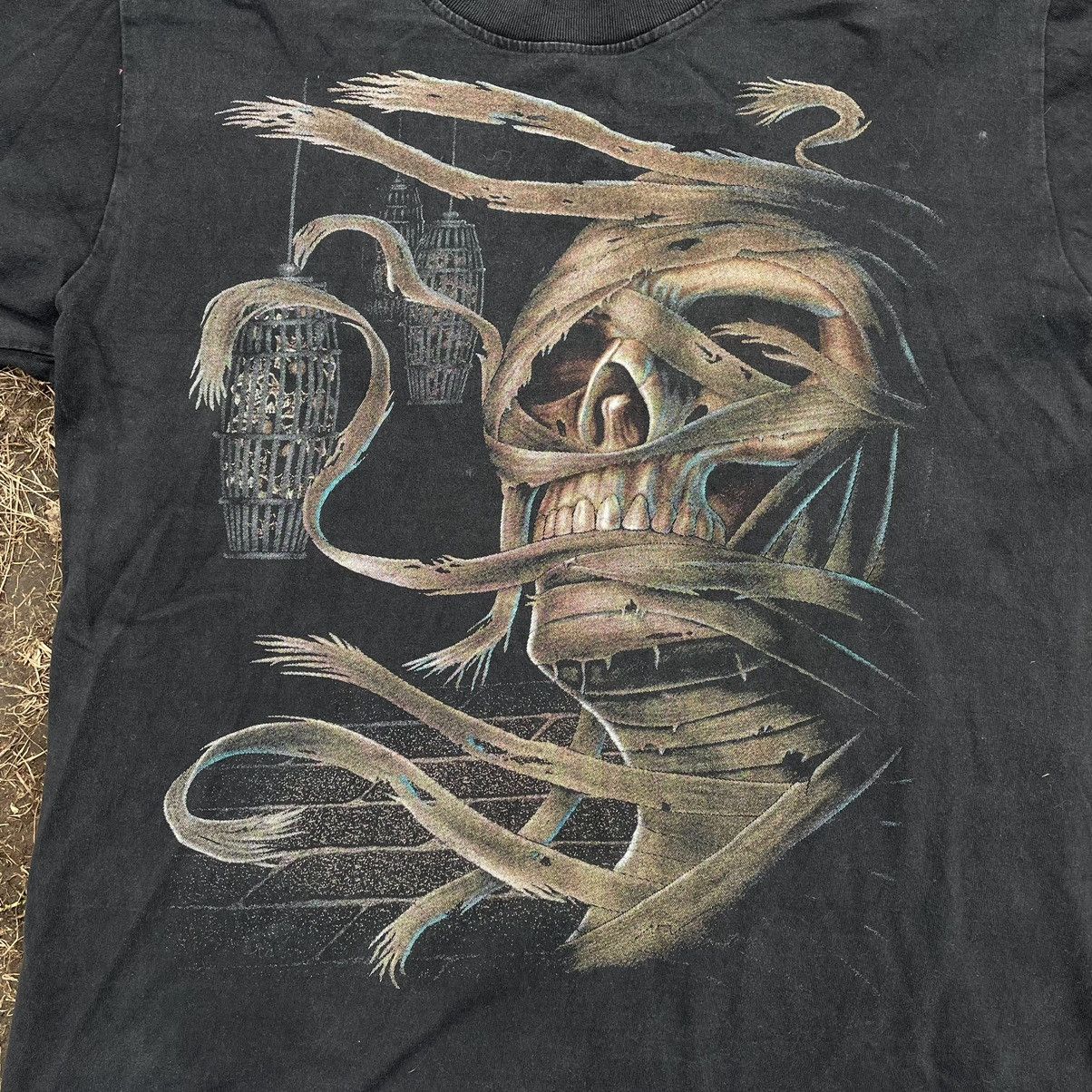 Band Tees Vintage Y2K Tee Skulls Dead Face Horror Rock M Size US M / EU 48-50 / 2 - 4 Thumbnail
