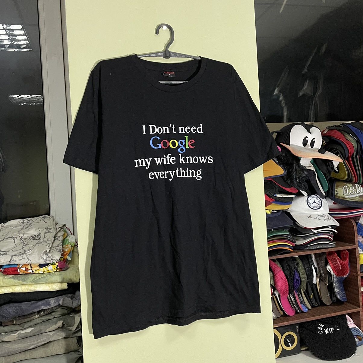 Vintage Y2K Google Humor Graphic Tee Oversized Skate Streetwear L Size US L / EU 52-54 / 3 - 1 Thumbnail
