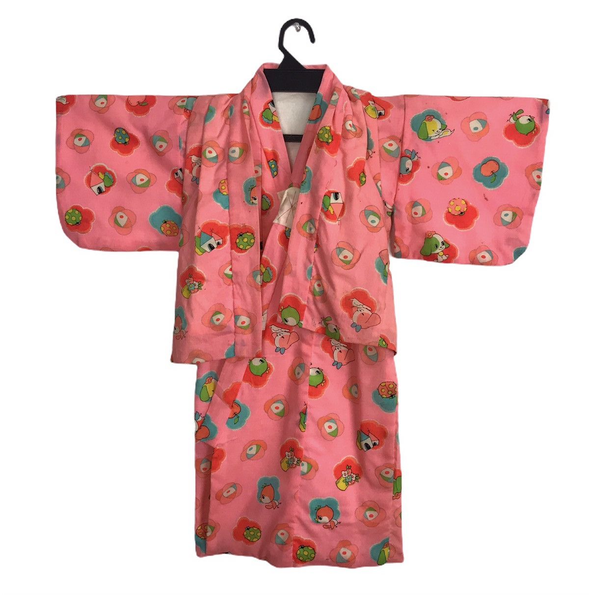 Japanese Brand Kimono Noragi Haori Tomesode Yukata i877 Size XXS / US 00 / IT 34 - 1 Thumbnail