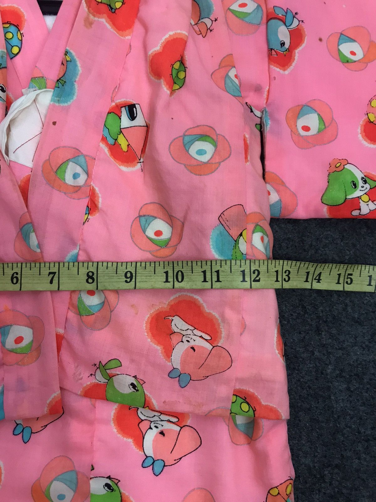 Japanese Brand Kimono Noragi Haori Tomesode Yukata i877 Size XXS / US 00 / IT 34 - 4 Thumbnail