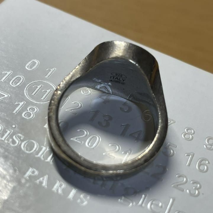 Maison Margiela SS20 11 Signet Ring Size ONE SIZE - 3 Thumbnail