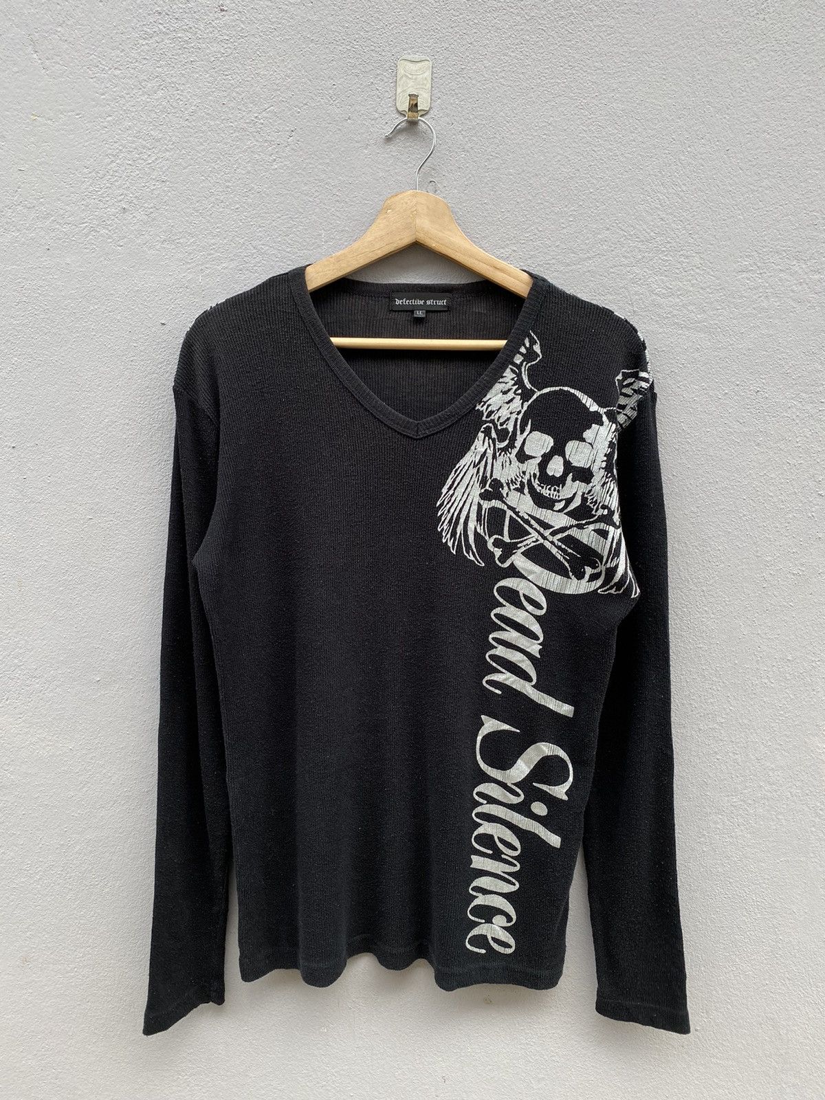 Japanese Brand × Seditionaries 💥RARE💥 Overprint “Dead Silence” x Skulls Japanese Brand Tee Size US L / EU 52-54 / 3 - 6 Thumbnail