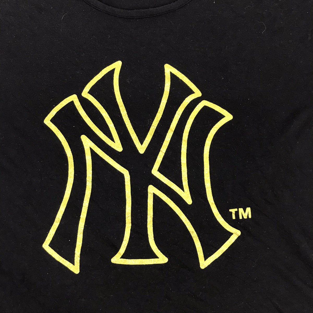 MLB Vintage MLB New York Yankees Big Logo Spell Out Tee Size M / US 6-8 / IT 42-44 - 3 Thumbnail