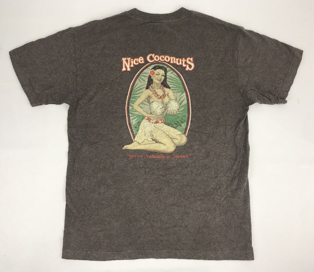 Vintage Nice Coconut Hawaiian Girl Hawaii Maui Kauai Tee Size US M / EU 48-50 / 2 - 2 Thumbnail