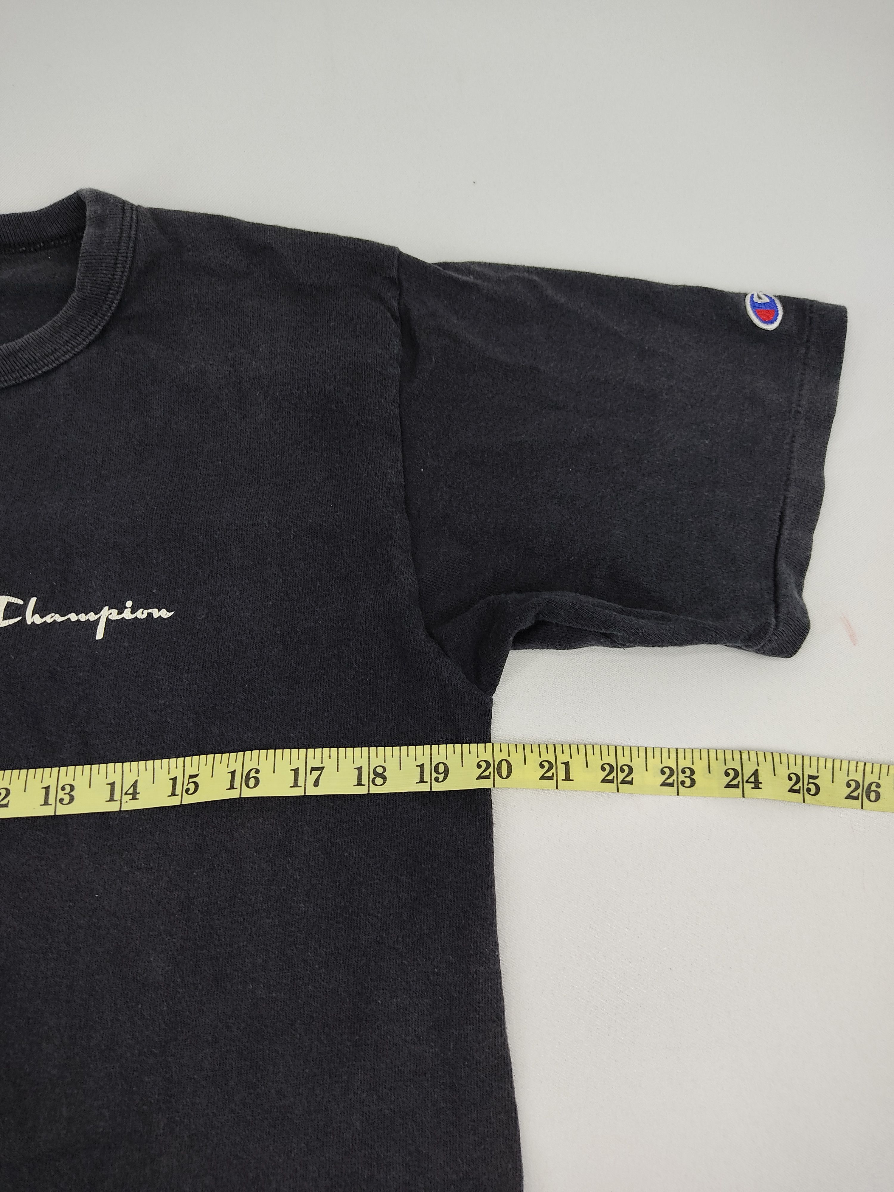 Champion Vintage 90s Champion The One Big Logo Tee Rayon USA Size US M / EU 48-50 / 2 - 8 Thumbnail