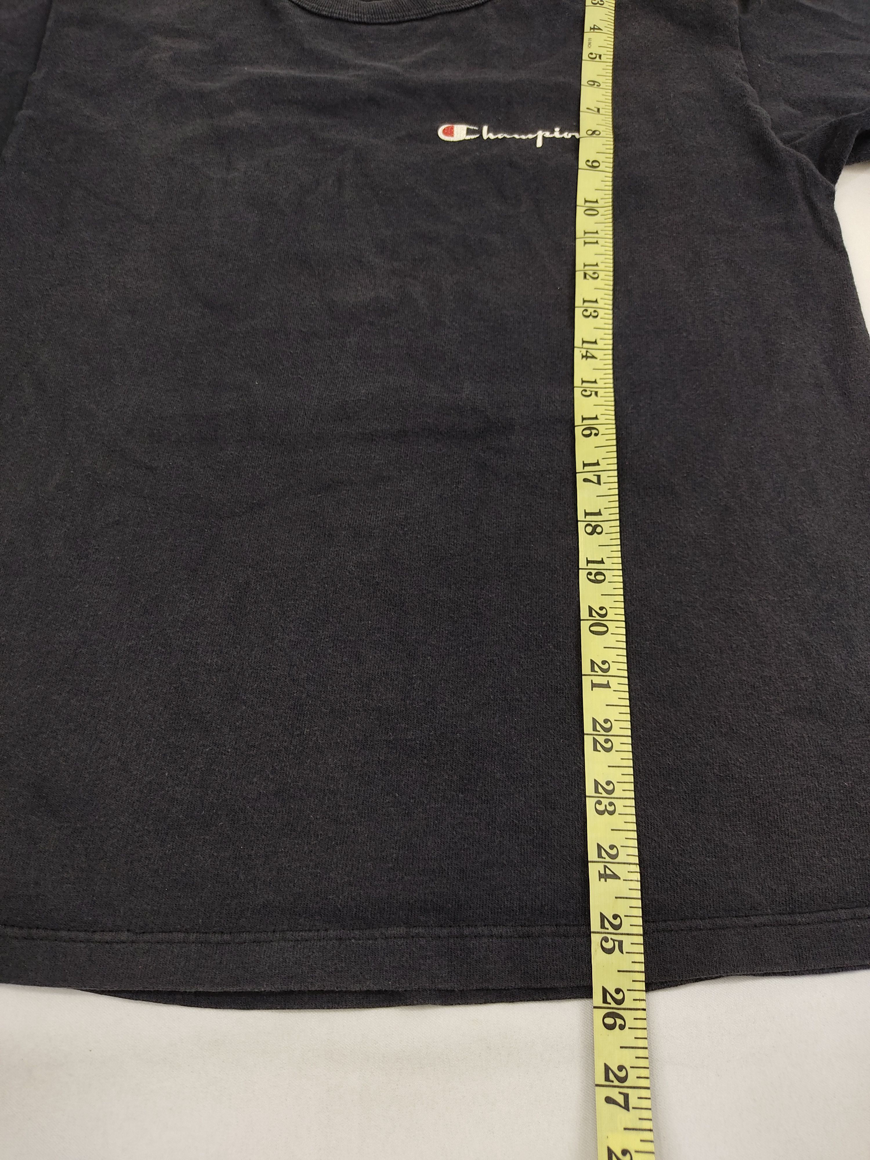 Champion Vintage 90s Champion The One Big Logo Tee Rayon USA Size US M / EU 48-50 / 2 - 9 Thumbnail