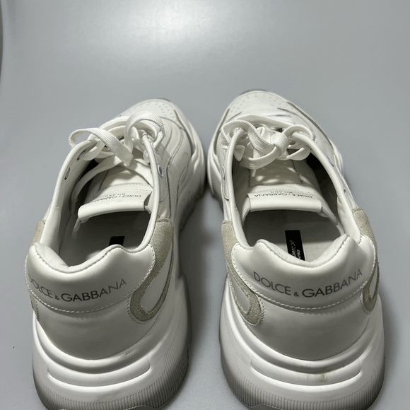Dolce & Gabbana Dolce & Gabbana Daymaster Lace-Up Sneakers White Men’s EU 45 Size US 12 / EU 45 - 4 Thumbnail