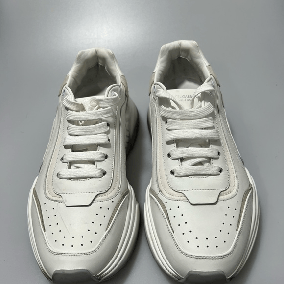 Dolce & Gabbana Dolce & Gabbana Daymaster Lace-Up Sneakers White Men’s EU 45 Size US 12 / EU 45 - 3 Thumbnail