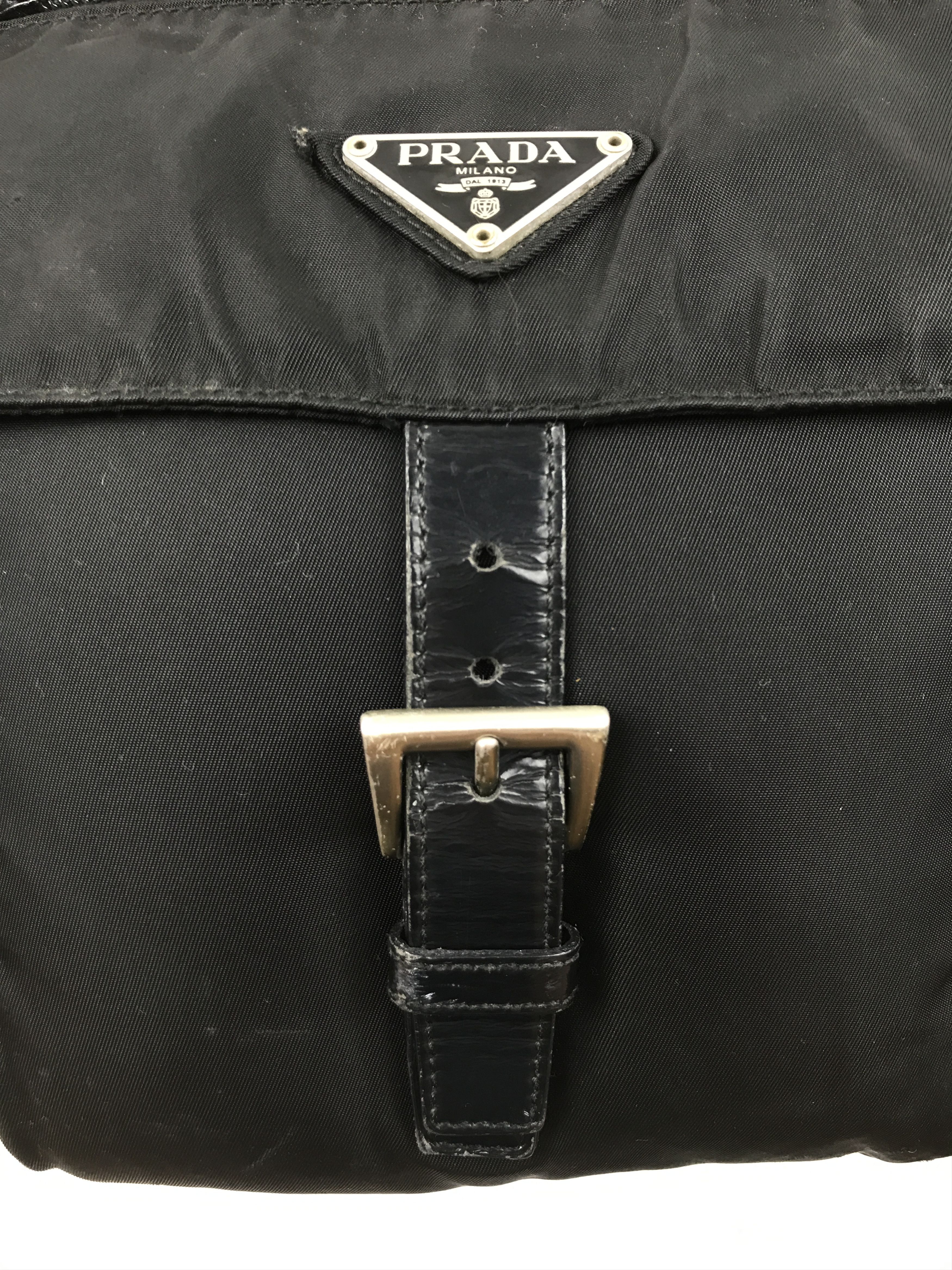 Prada Prada Vintage Tessuto Nylon Messenger Bag Size ONE SIZE - 16 Thumbnail