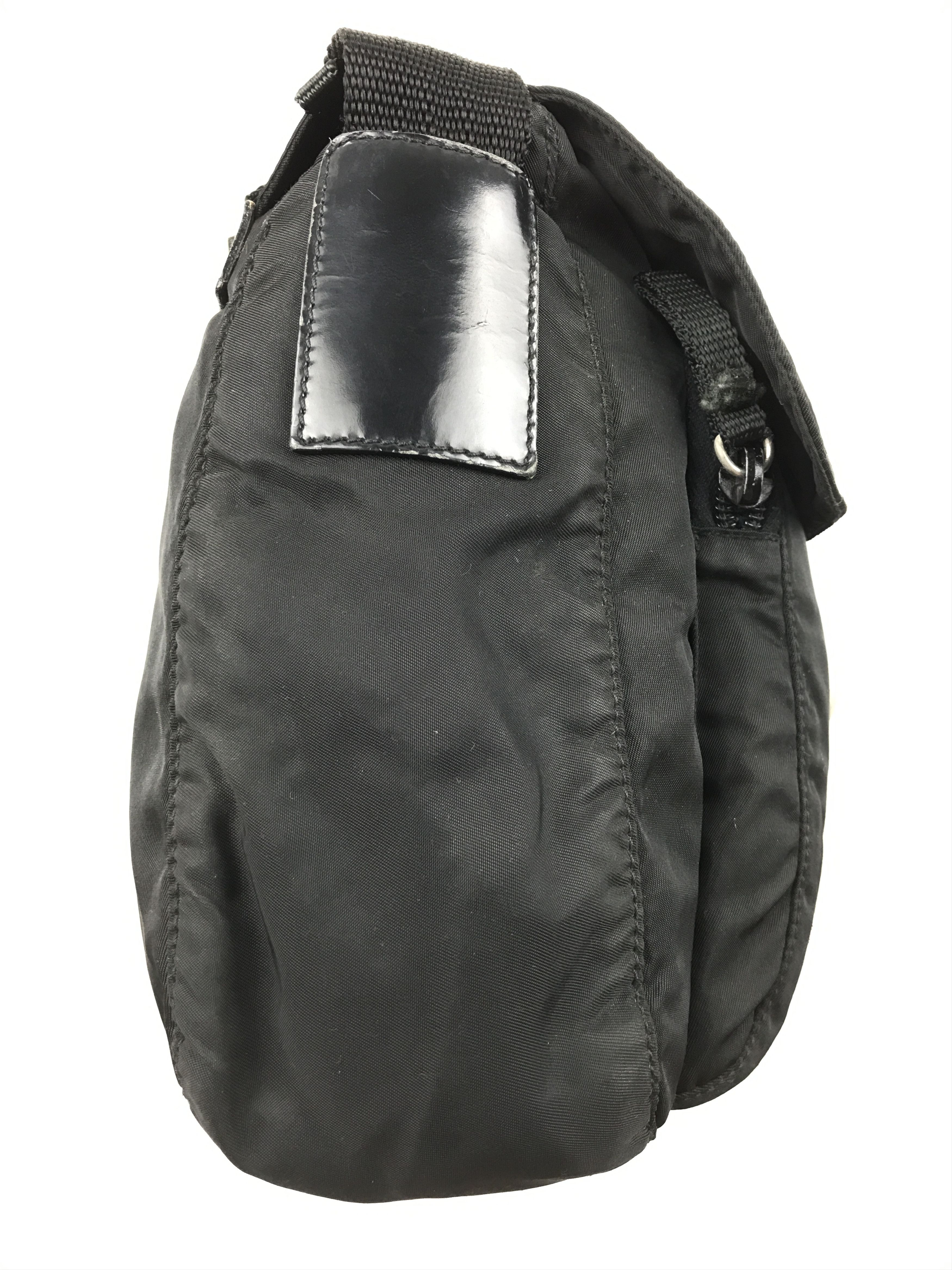 Prada Prada Vintage Tessuto Nylon Messenger Bag Size ONE SIZE - 5 Thumbnail