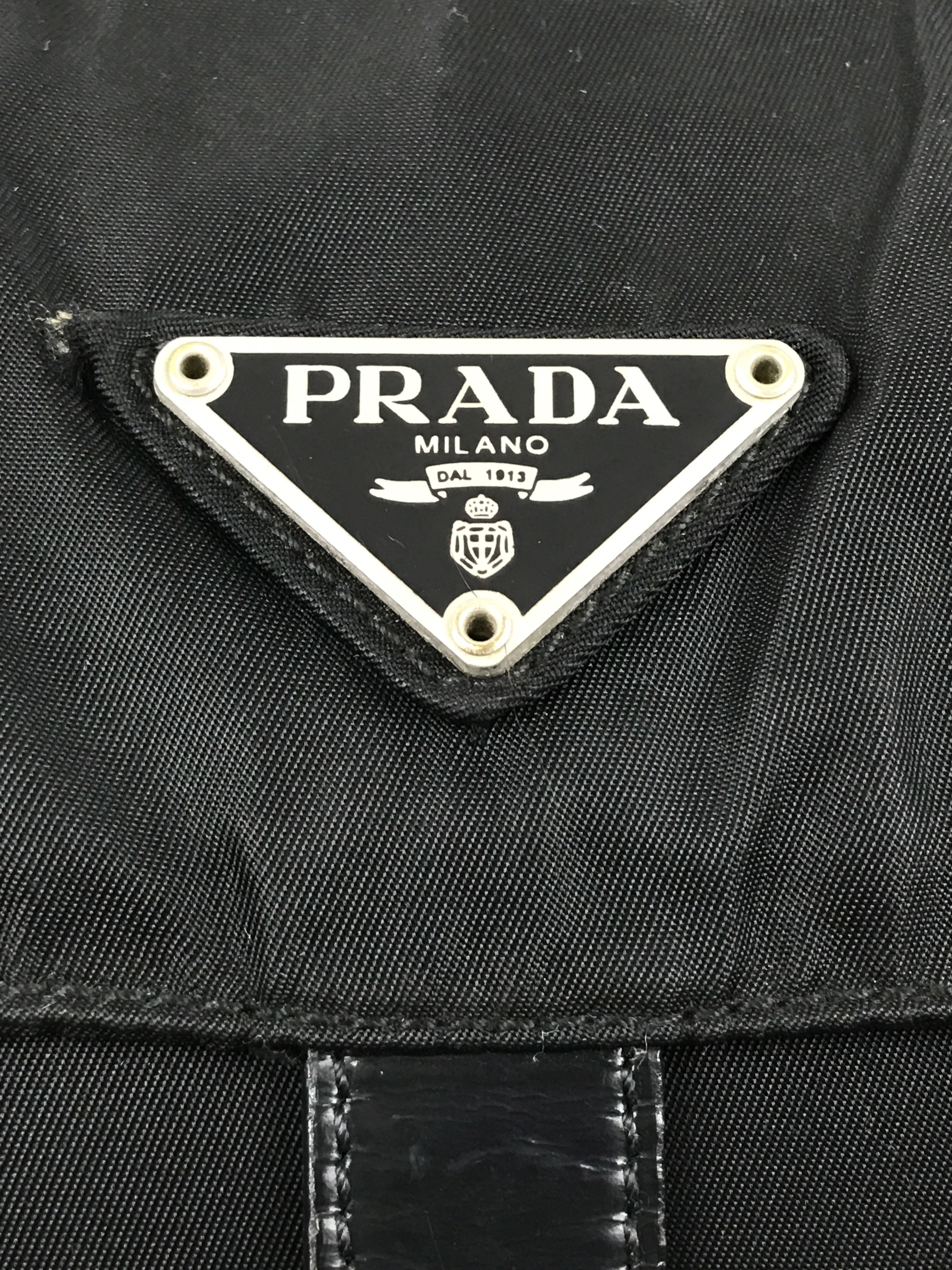 Prada Prada Vintage Tessuto Nylon Messenger Bag Size ONE SIZE - 17 Thumbnail