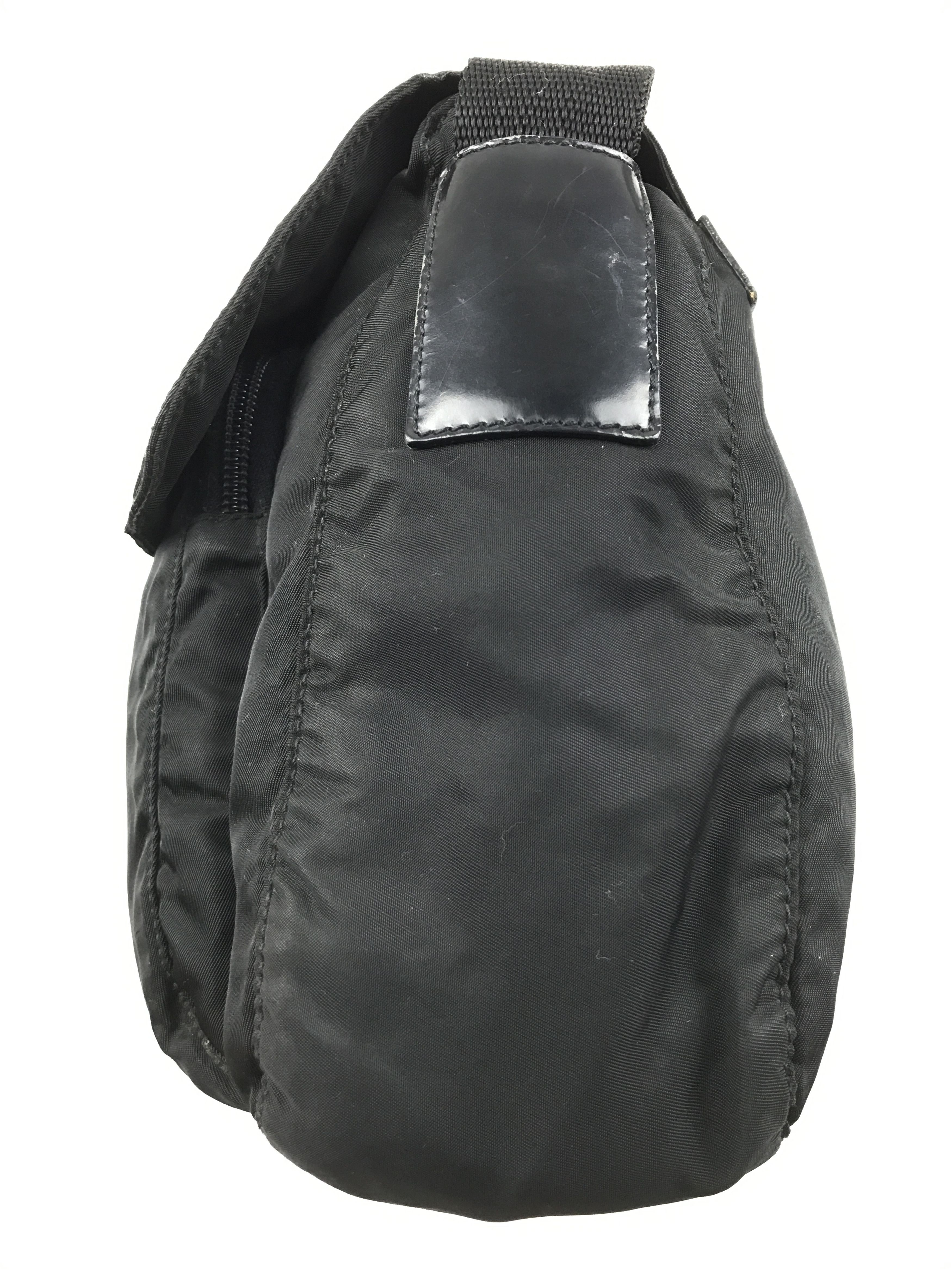 Prada Prada Vintage Tessuto Nylon Messenger Bag Size ONE SIZE - 6 Thumbnail