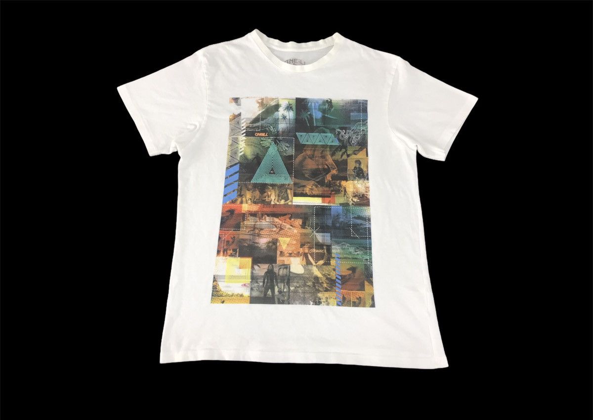 O'Neill × Vintage Vintage Oneill Surfing Skateboard Streetwear Graphic Tee Size US M / EU 48-50 / 2 - 1 Thumbnail