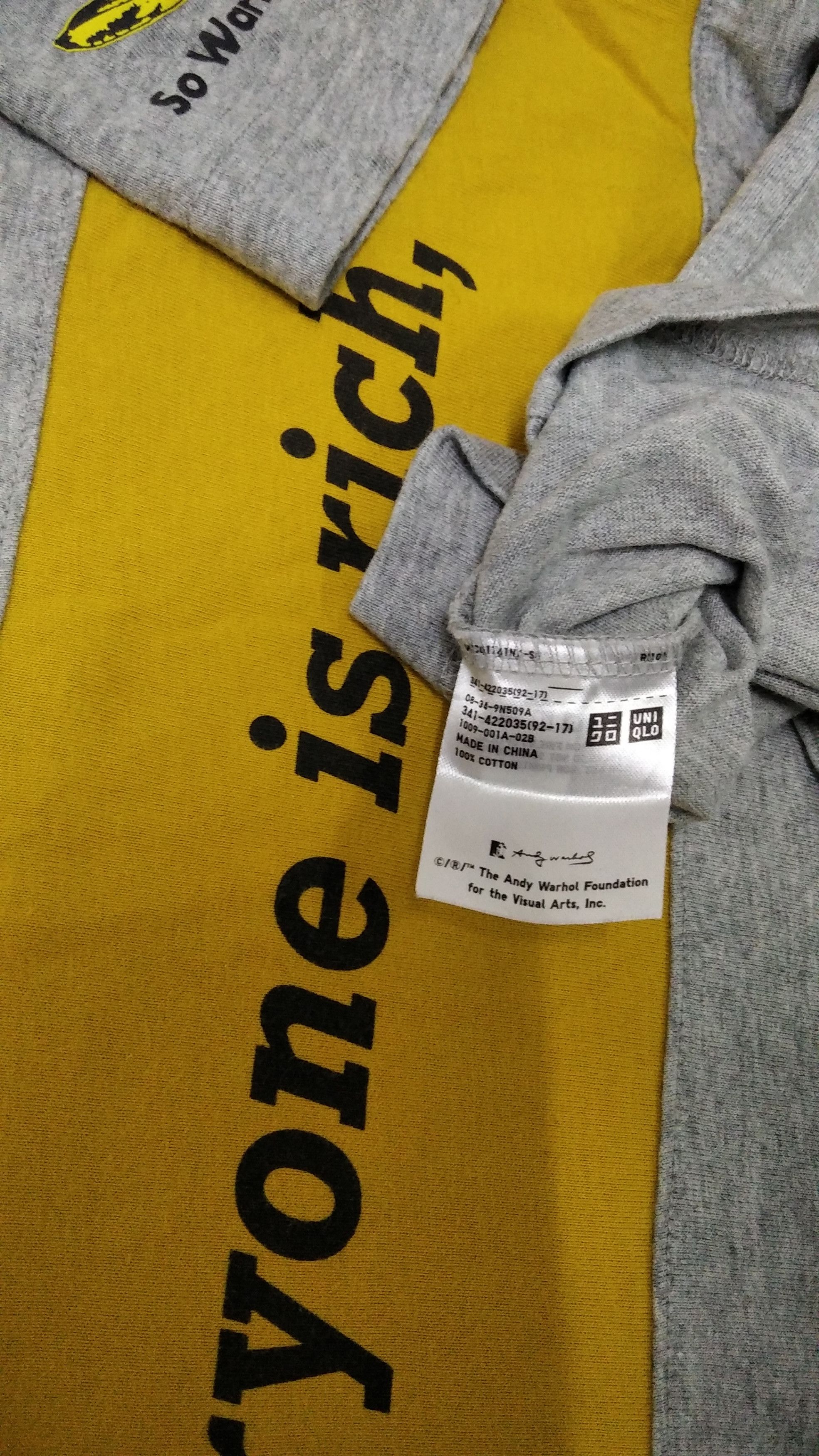 Andy Warhol × Japanese Brand Andy Warhol Japanese Brand Tee Size US M / EU 48-50 / 2 - 6 Thumbnail