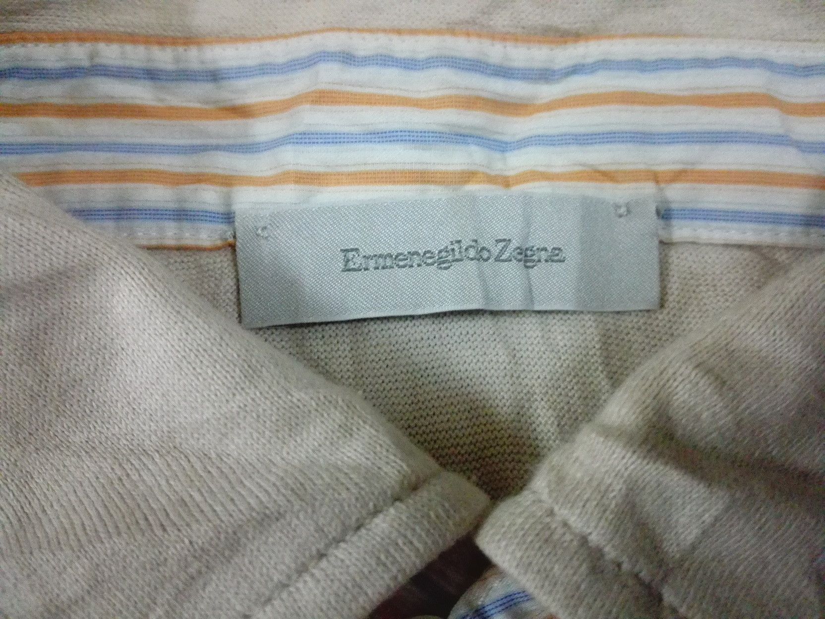 Ermenegildo Zegna Ermenegildo Zegna Polo Tee Jumper Long Sleeve Size US M / EU 48-50 / 2 - 2 Thumbnail