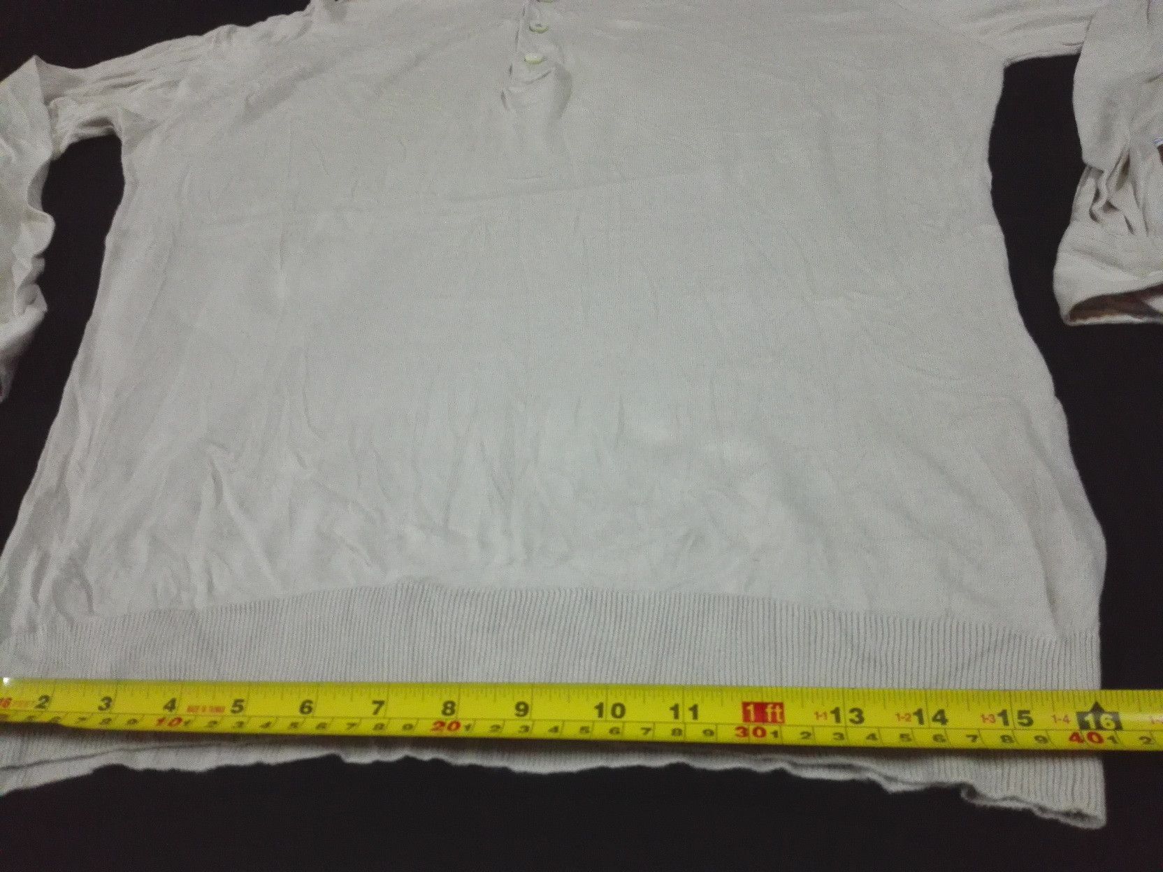 Ermenegildo Zegna Ermenegildo Zegna Polo Tee Jumper Long Sleeve Size US M / EU 48-50 / 2 - 6 Thumbnail