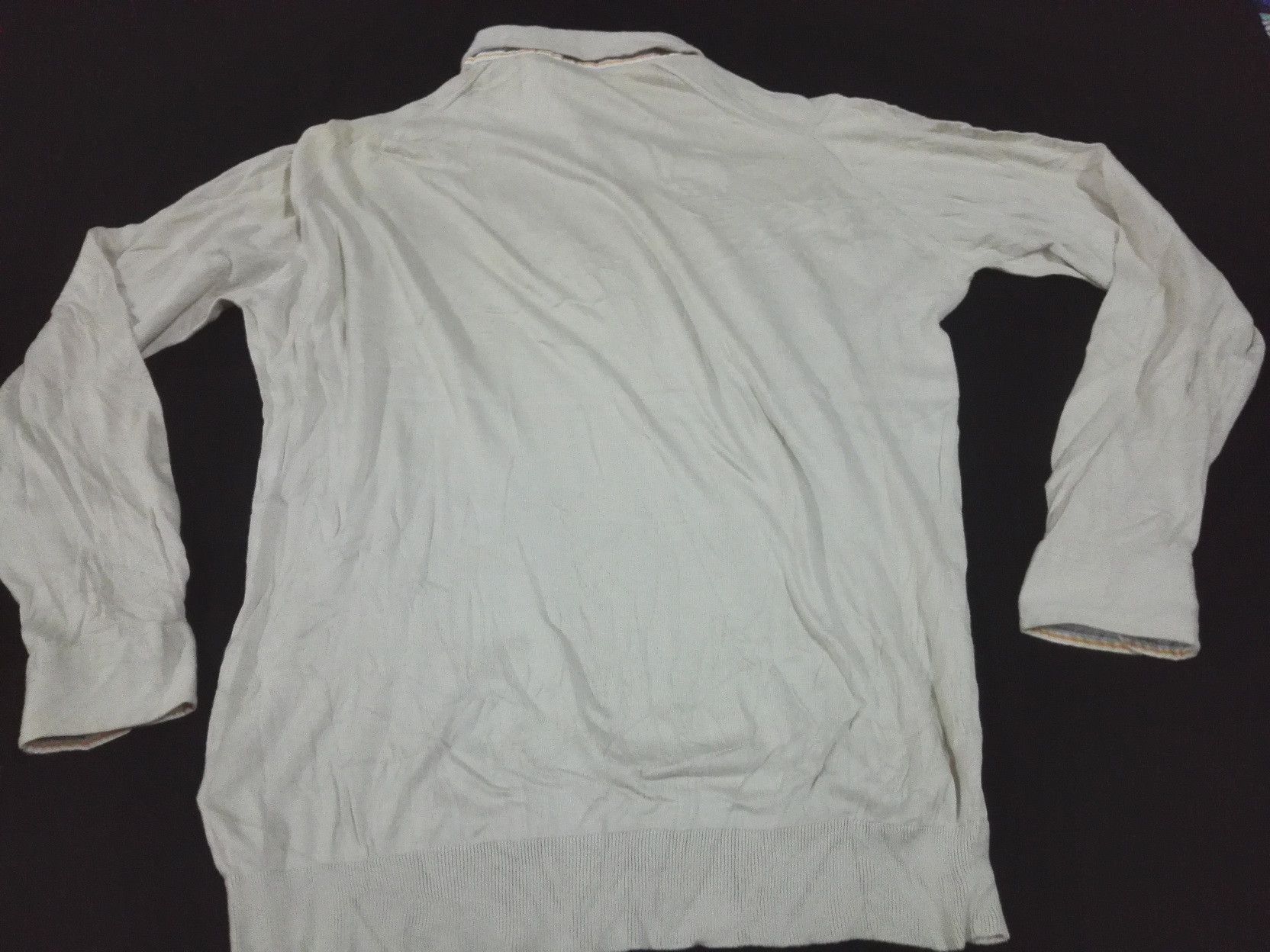 Ermenegildo Zegna Ermenegildo Zegna Polo Tee Jumper Long Sleeve Size US M / EU 48-50 / 2 - 9 Thumbnail