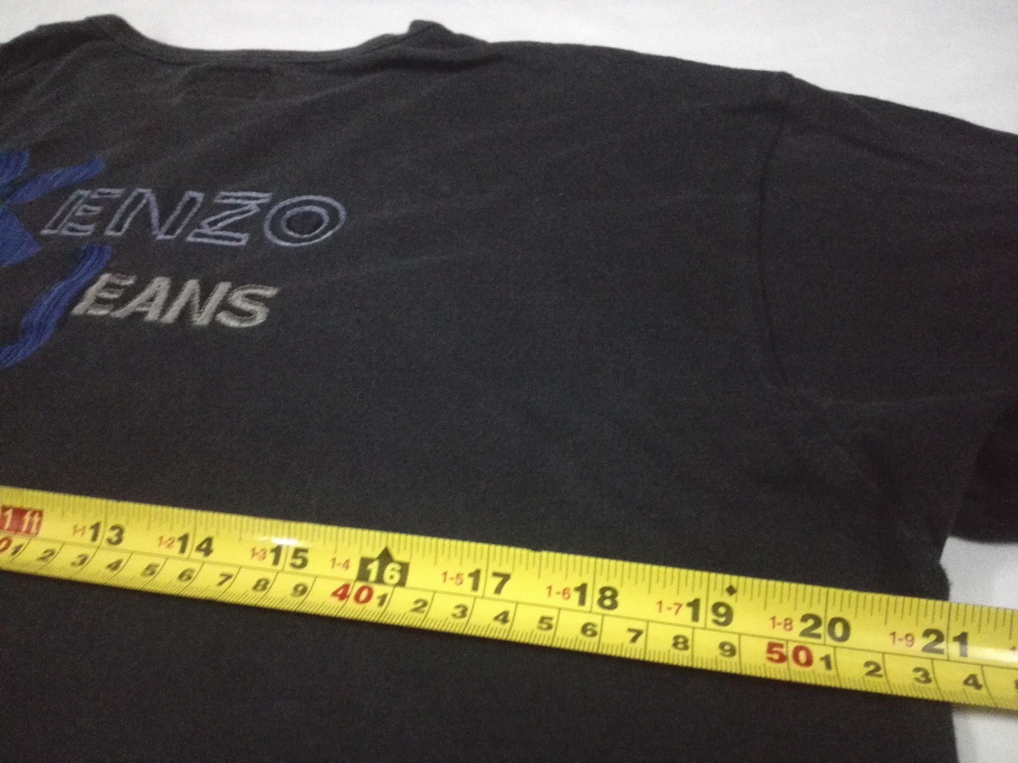 Kenzo KJ KENZO JEANS Tee T Shirt Embroidery Logo Design Size US L / EU 52-54 / 3 - 8 Thumbnail