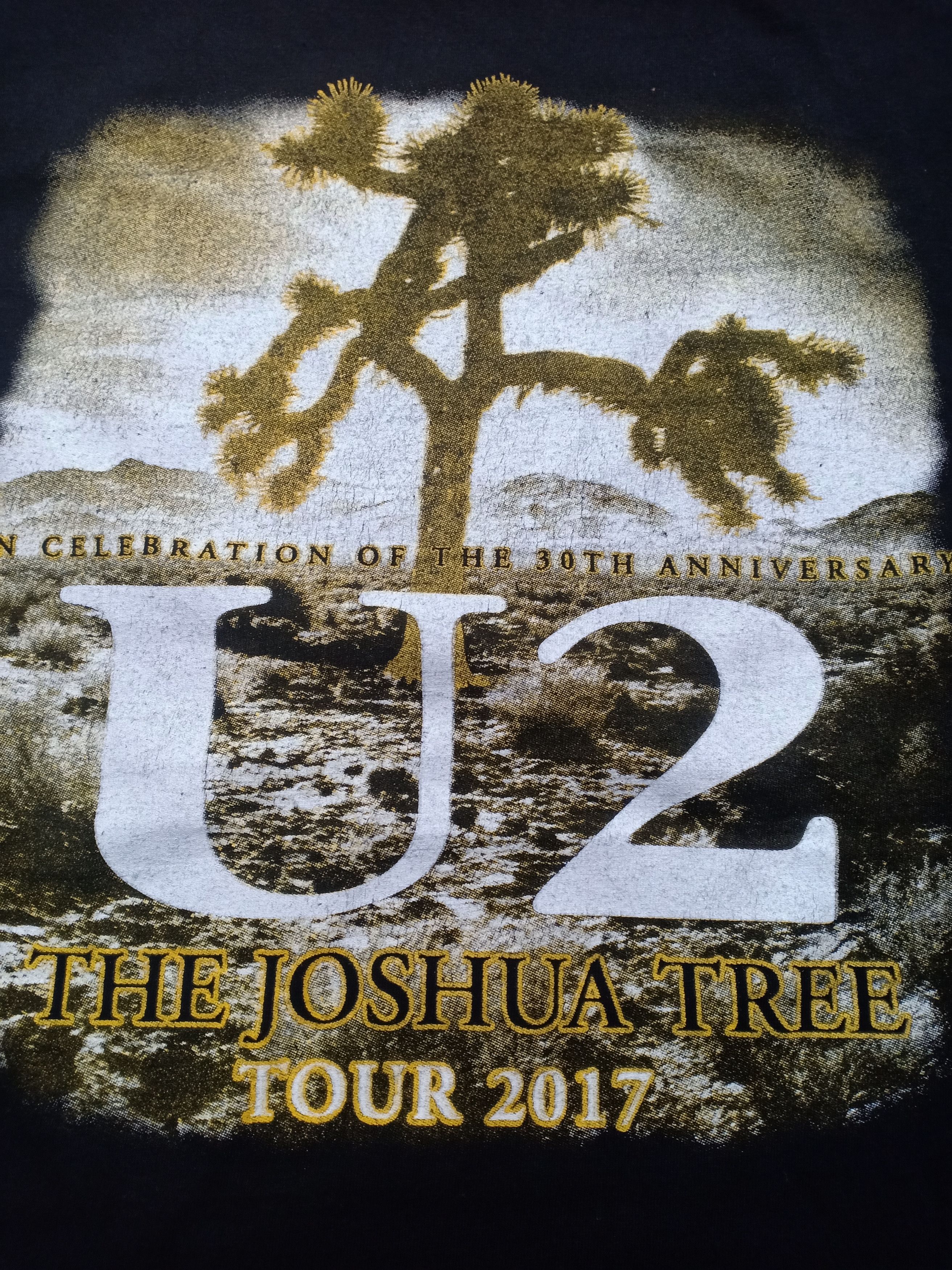 Band Tees Band U2 The Joshua Tree Promo Tour Indie Rock Size US L / EU 52-54 / 3 - 4 Thumbnail