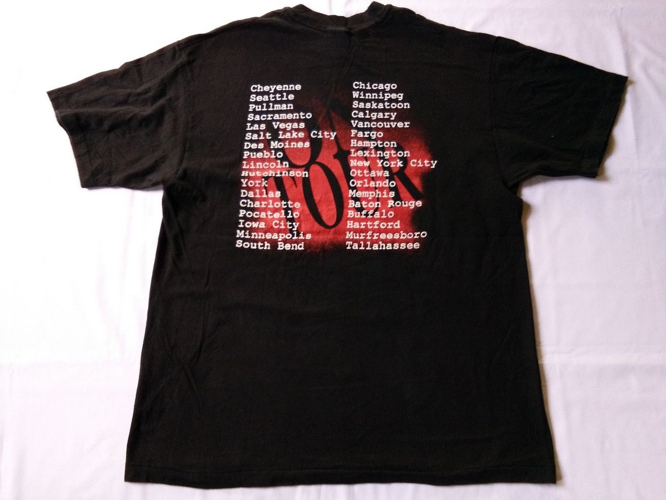 Band Tees Vintage 90s GARTH BROOKS 1993 Tour T Shirt Rock Size US L / EU 52-54 / 3 - 4 Thumbnail