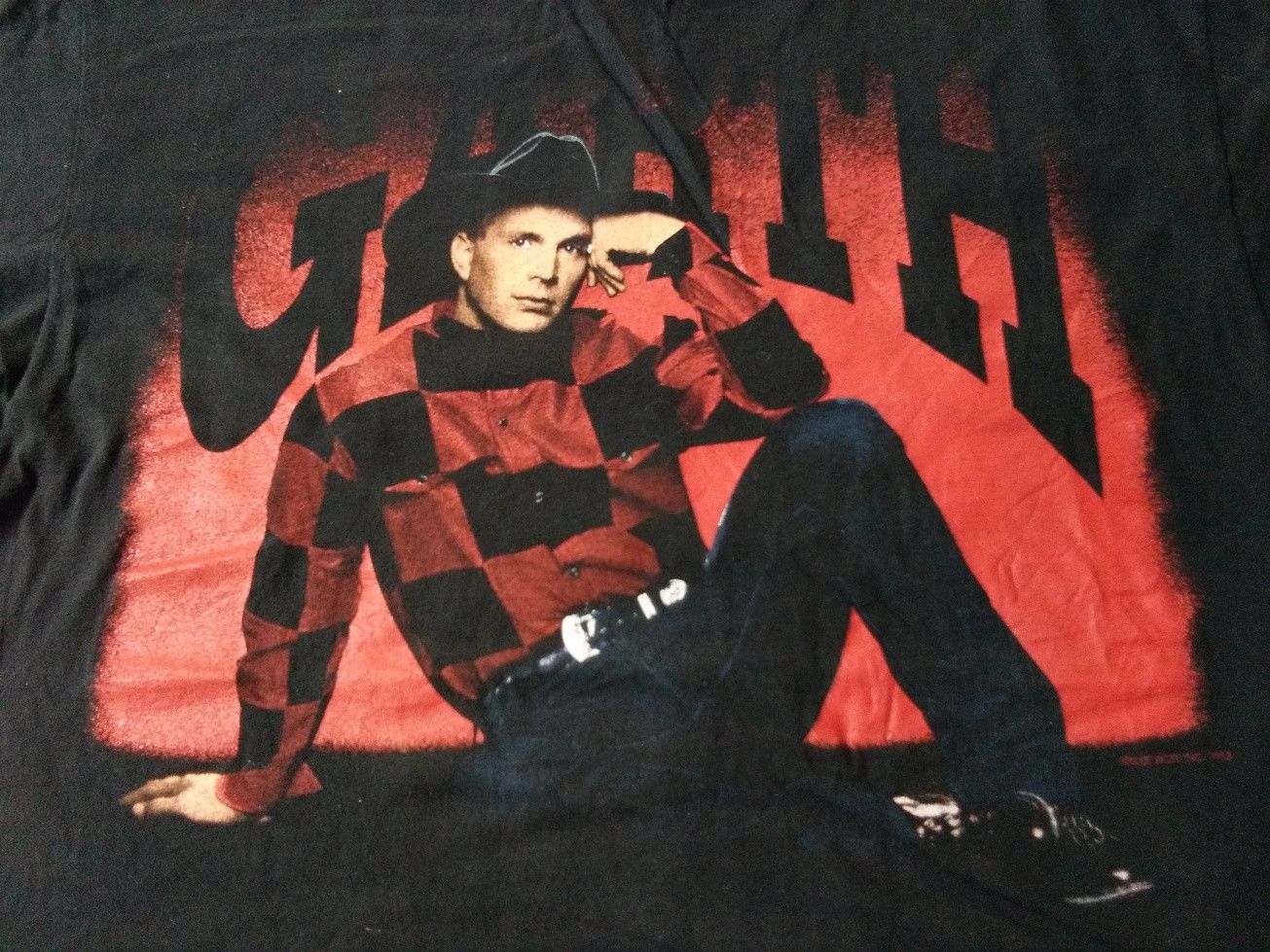 Band Tees Vintage 90s GARTH BROOKS 1993 Tour T Shirt Rock Size US L / EU 52-54 / 3 - 2 Thumbnail