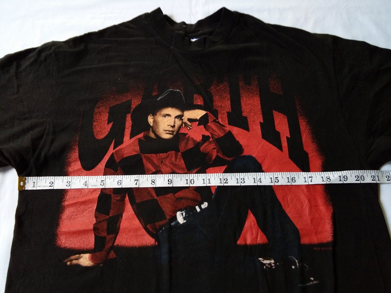 Band Tees Vintage 90s GARTH BROOKS 1993 Tour T Shirt Rock Size US L / EU 52-54 / 3 - 8 Thumbnail