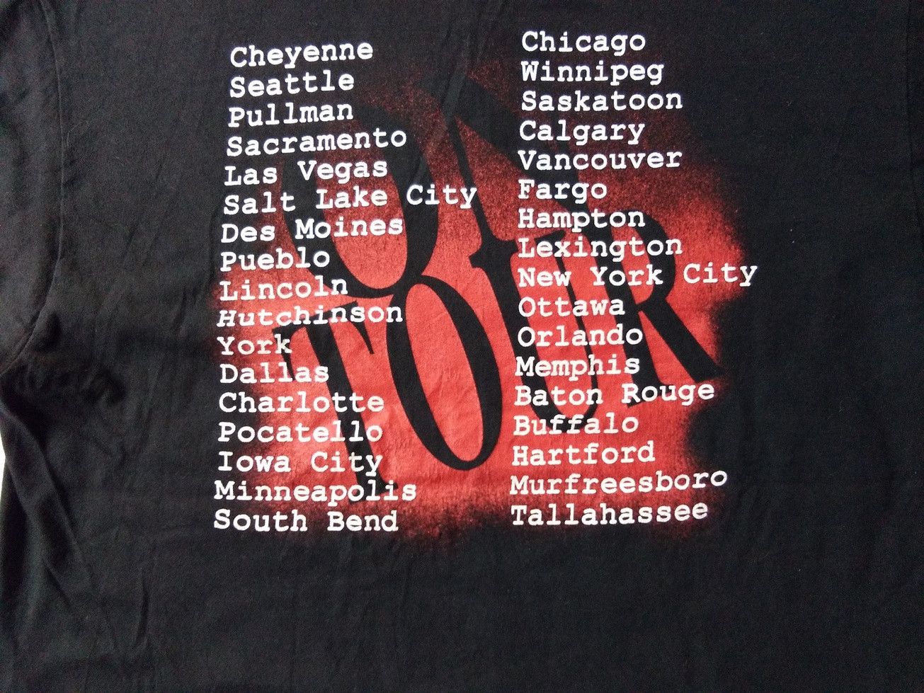 Band Tees Vintage 90s GARTH BROOKS 1993 Tour T Shirt Rock Size US L / EU 52-54 / 3 - 5 Thumbnail