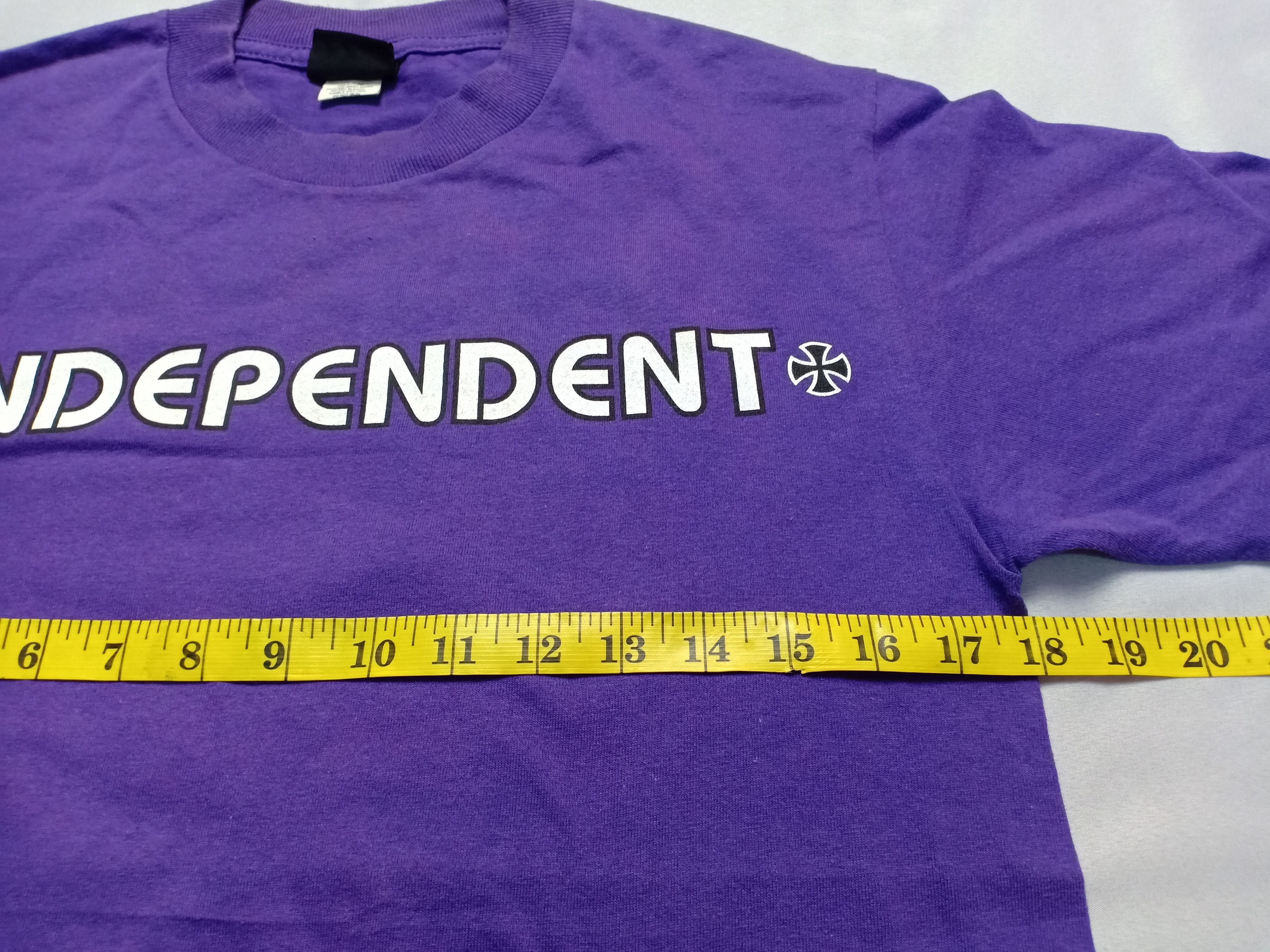 Independent Truck Co. Vintage 90s Y2k NHS Independent Big Logo Tee Skate Size US S / EU 44-46 / 1 - 7 Thumbnail