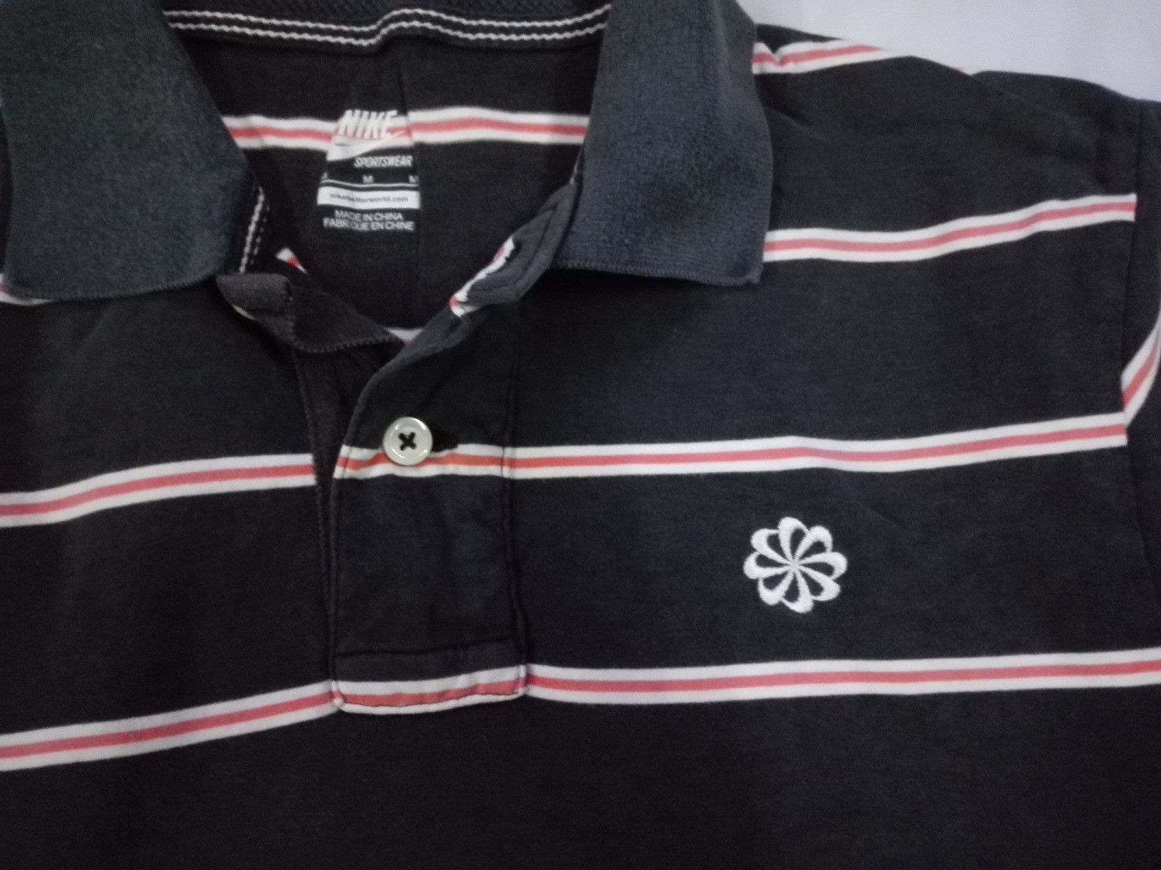 Nike NIKE PINWHEEL STRIPED POLO Tee Size US S / EU 44-46 / 1 - 2 Thumbnail