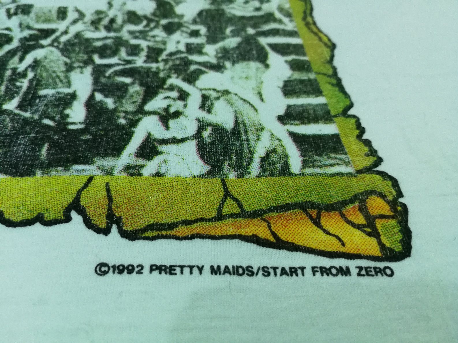 Band Tees Rare Vintage 90s Pretty Maids 1992 Japan Tour Heavy Metal Size US M / EU 48-50 / 2 - 3 Thumbnail