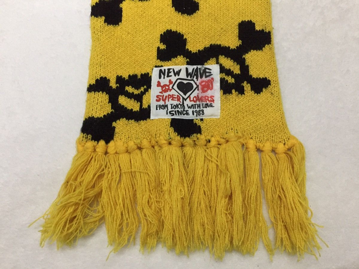 Japanese Brand Super Lovers Scarf/Muffler Skull design Size ONE SIZE - 5 Thumbnail