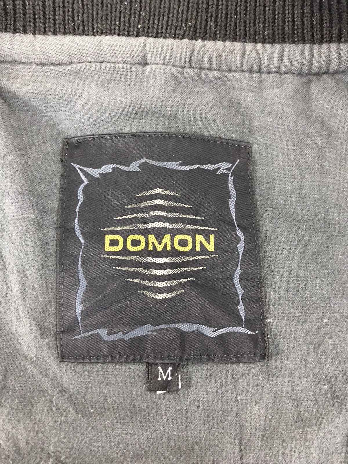 Vintage Domon Dash Of Method Of Naught Varsity Leather Jacket Size US M / EU 48-50 / 2 - 5 Thumbnail