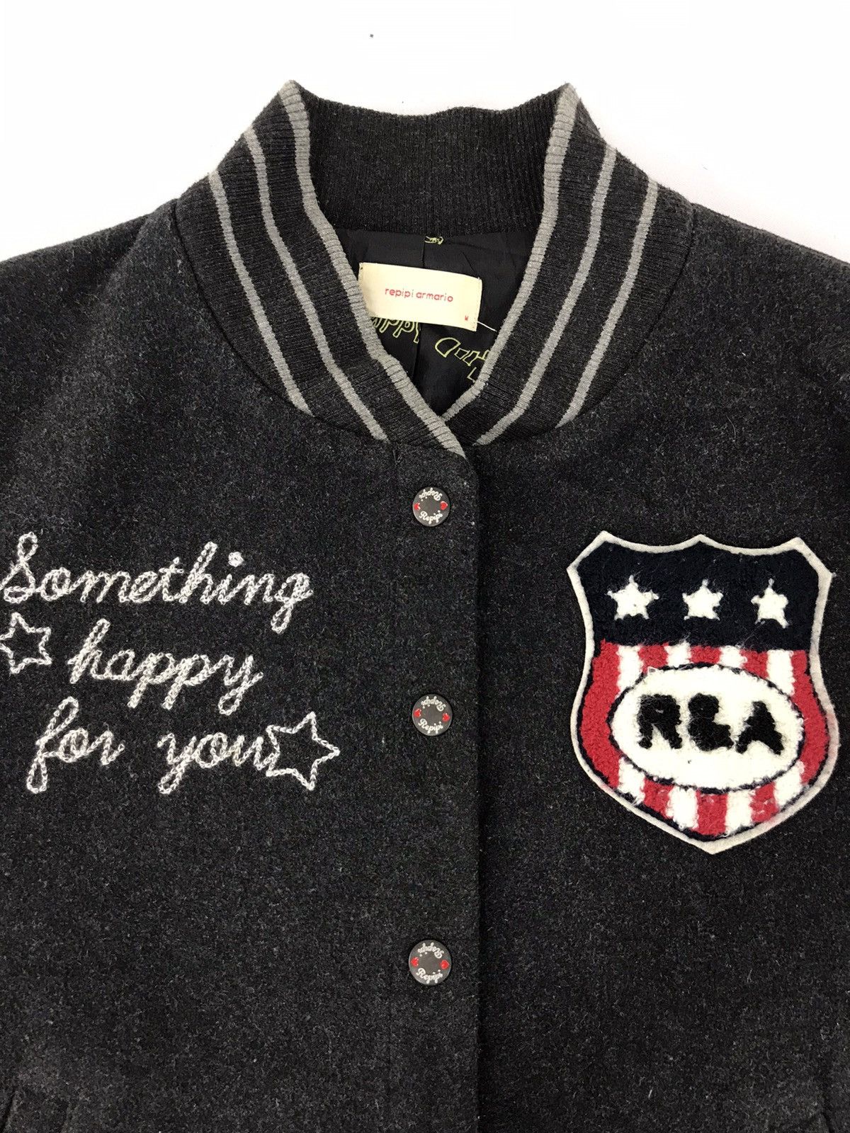 Vintage Vintage Repipi Armario R&A Japanese Brand Varsity Jacket Size US S / EU 44-46 / 1 - 2 Thumbnail