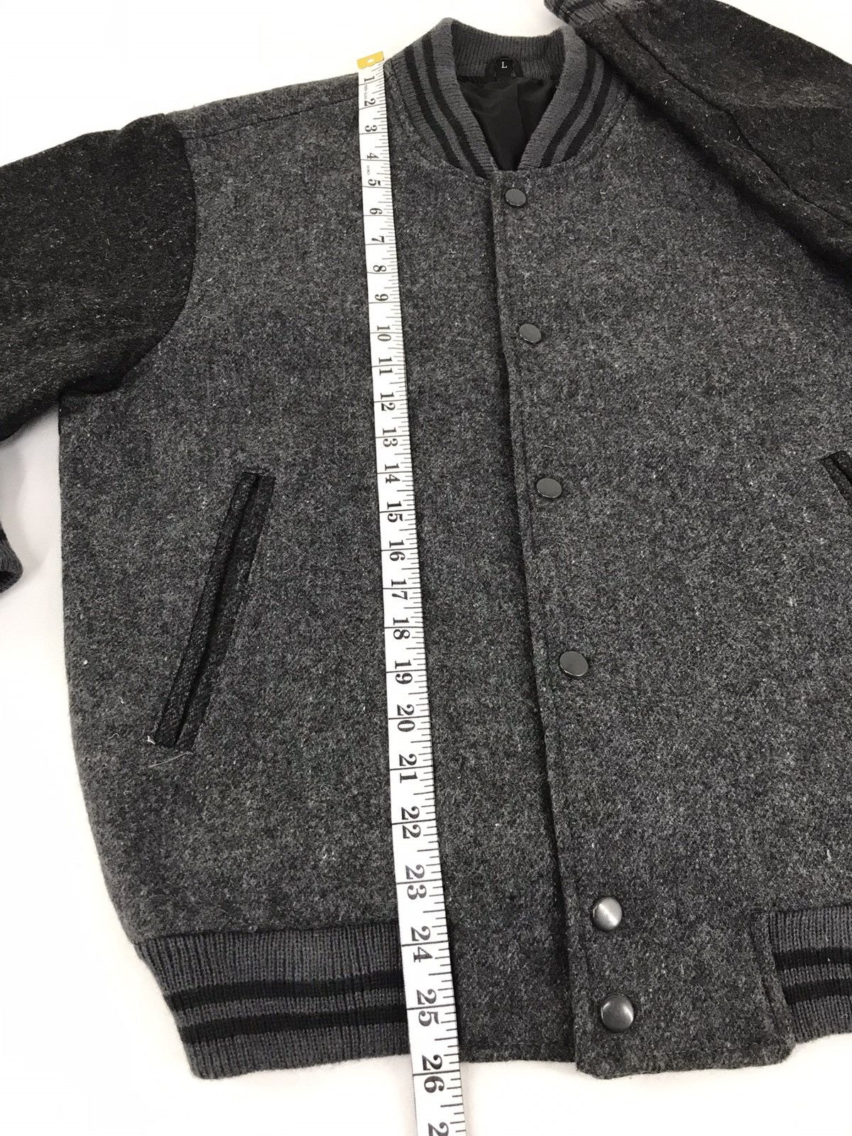 Japanese Brand Vintage 90s Varsity Jacket Wool College Hype Fashion Size US L / EU 52-54 / 3 - 9 Thumbnail