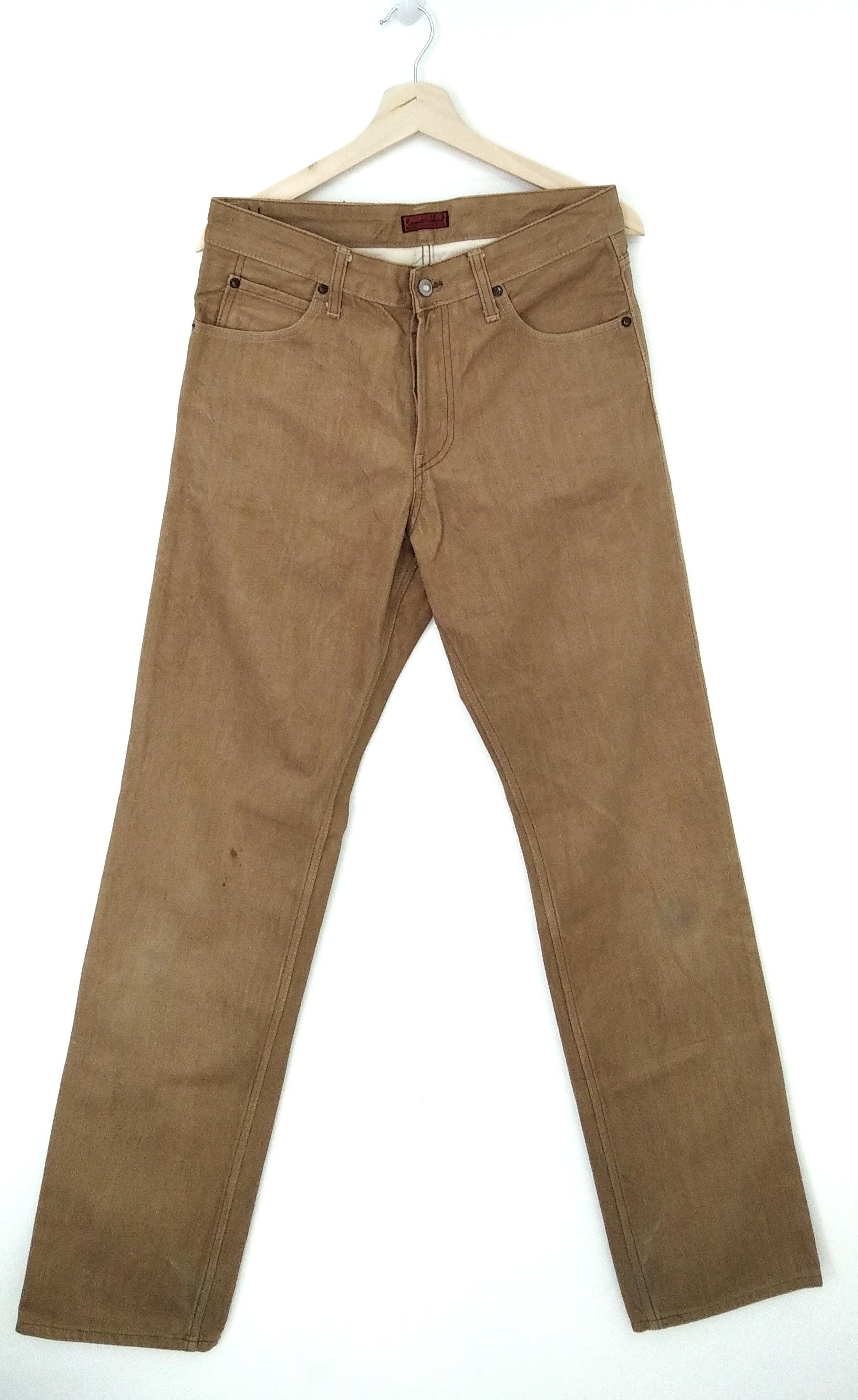 image of If Six Was Nine x Vintage John Bull Seditionaries Denim in Brown, Men's (Size 33)