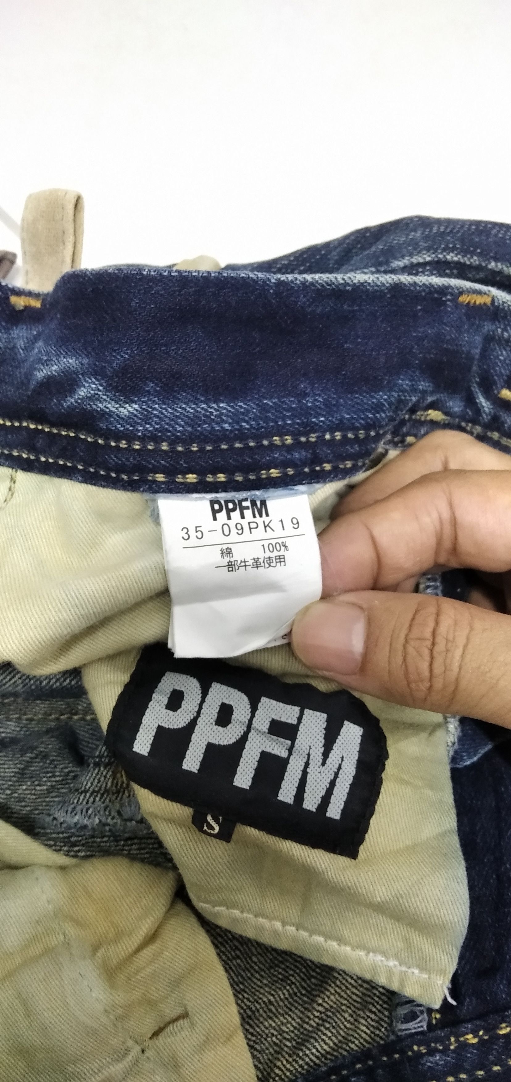 Japanese Brand × PPFM PPFM multizipper Hickory Jeans Issey Style Size US 29 - 8 Thumbnail
