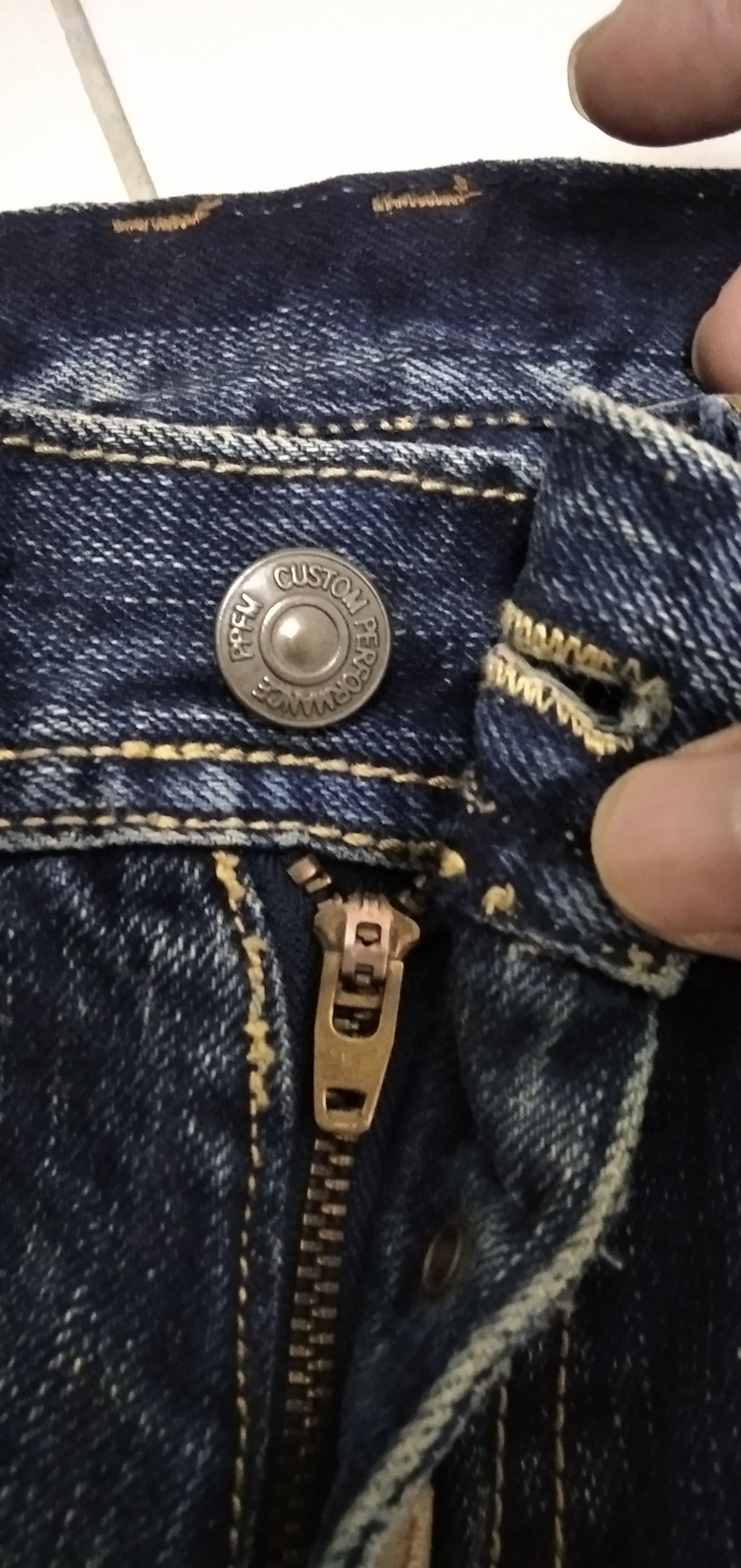 Japanese Brand × PPFM PPFM multizipper Hickory Jeans Issey Style Size US 29 - 7 Thumbnail