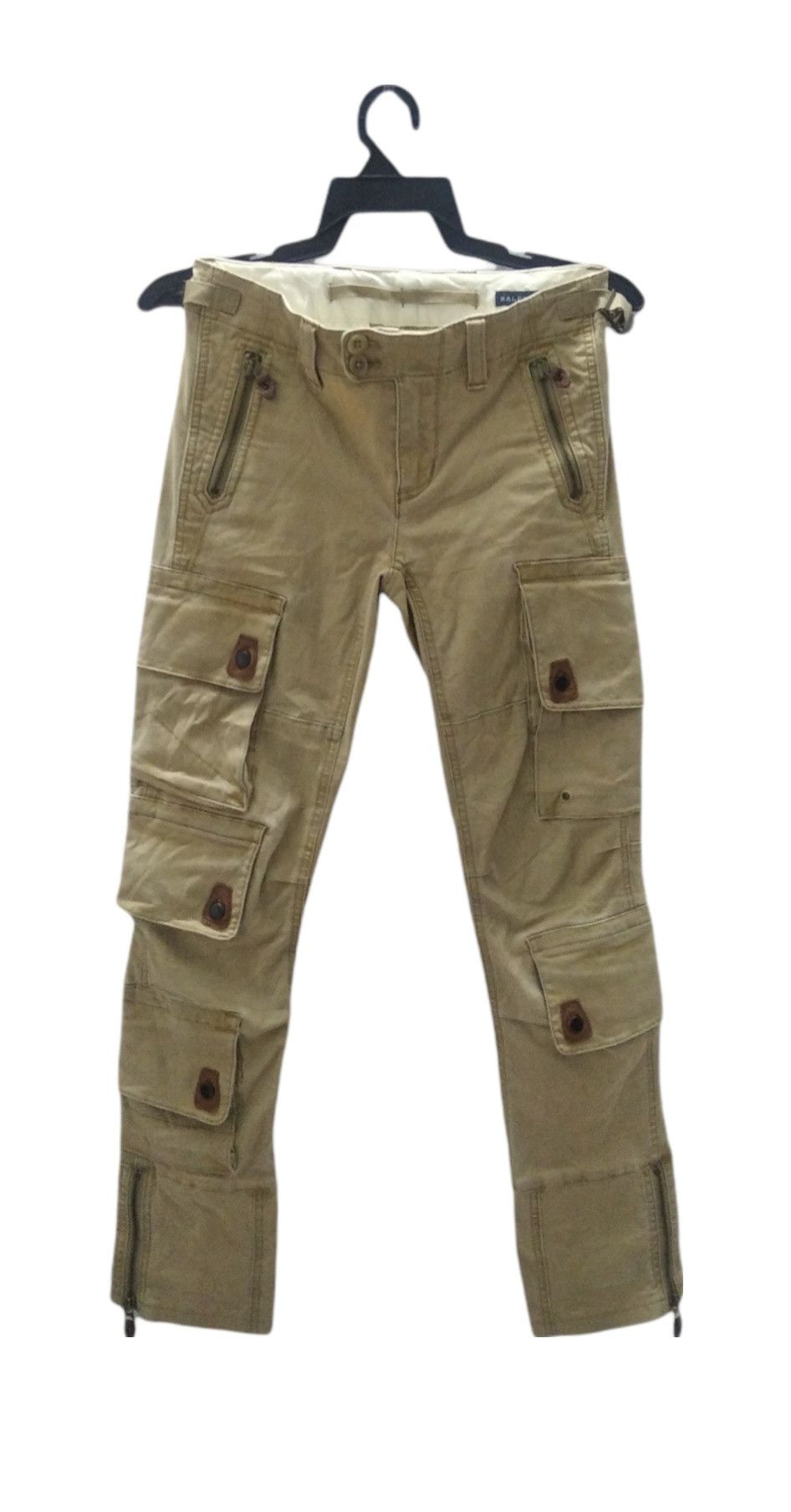 If Six Was Nine × Polo Ralph Lauren Polo Ralph Lauren Multi pocket Utility Tactical Trousers Size 28" / US 6 / IT 42 - 8 Thumbnail