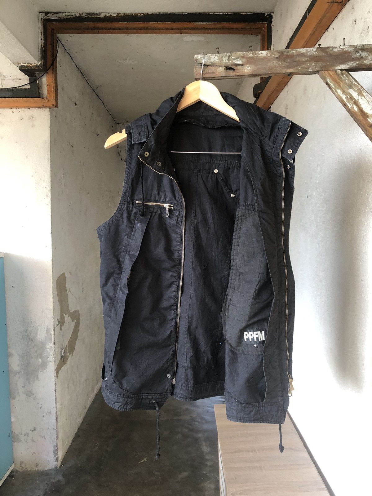 Japanese Brand Vintage PPFM Seditionaries Bondage Punk Vest Jacket Hoodie Size US M / EU 48-50 / 2 - 5 Thumbnail