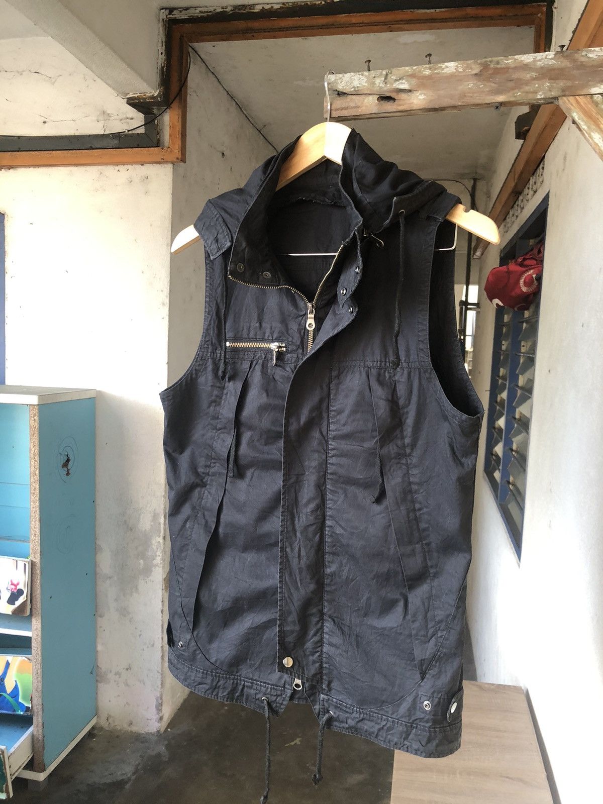 Japanese Brand Vintage PPFM Seditionaries Bondage Punk Vest Jacket Hoodie Size US M / EU 48-50 / 2 - 6 Thumbnail
