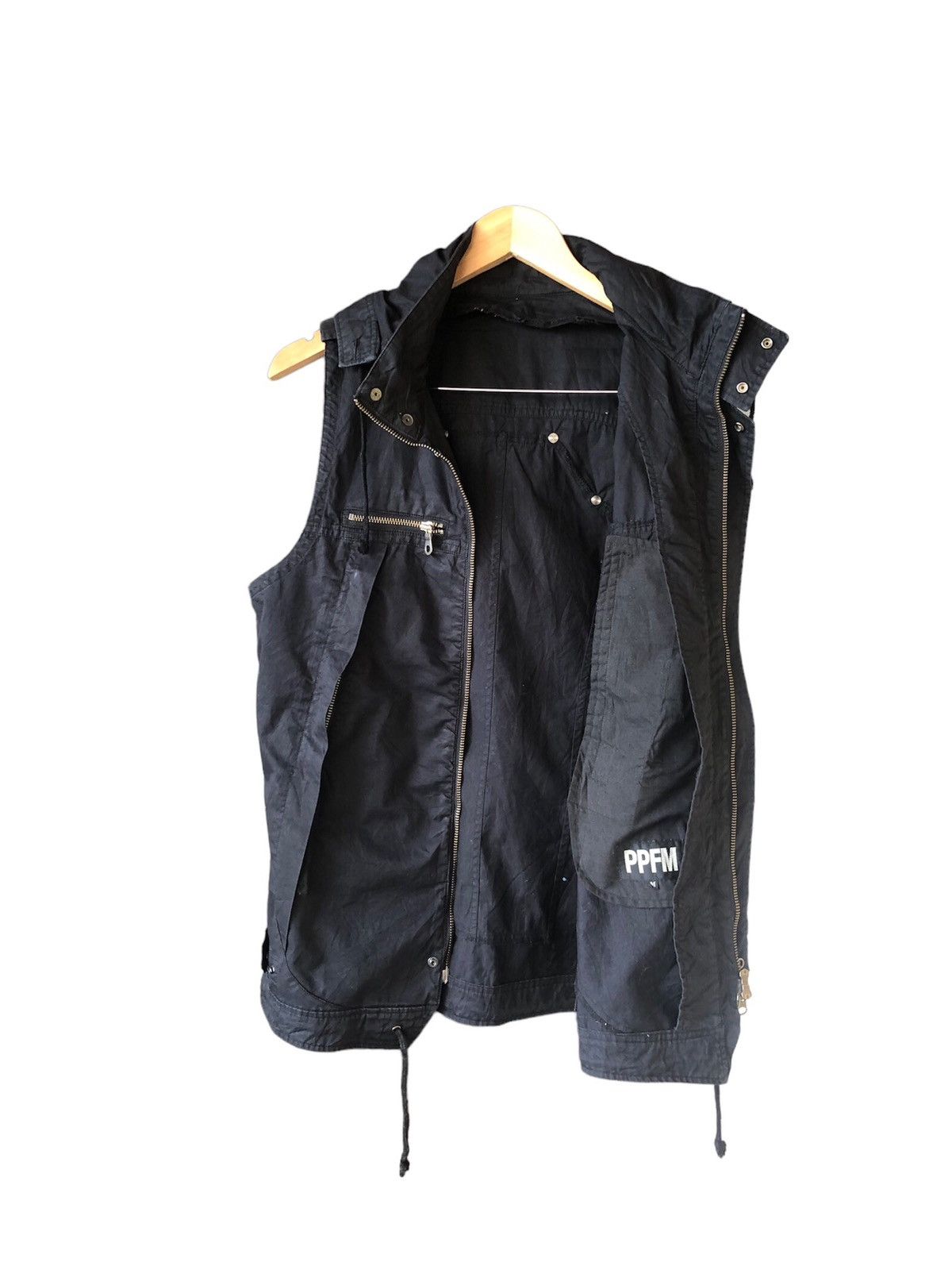 Japanese Brand Vintage PPFM Seditionaries Bondage Punk Vest Jacket Hoodie Size US M / EU 48-50 / 2 - 1 Thumbnail