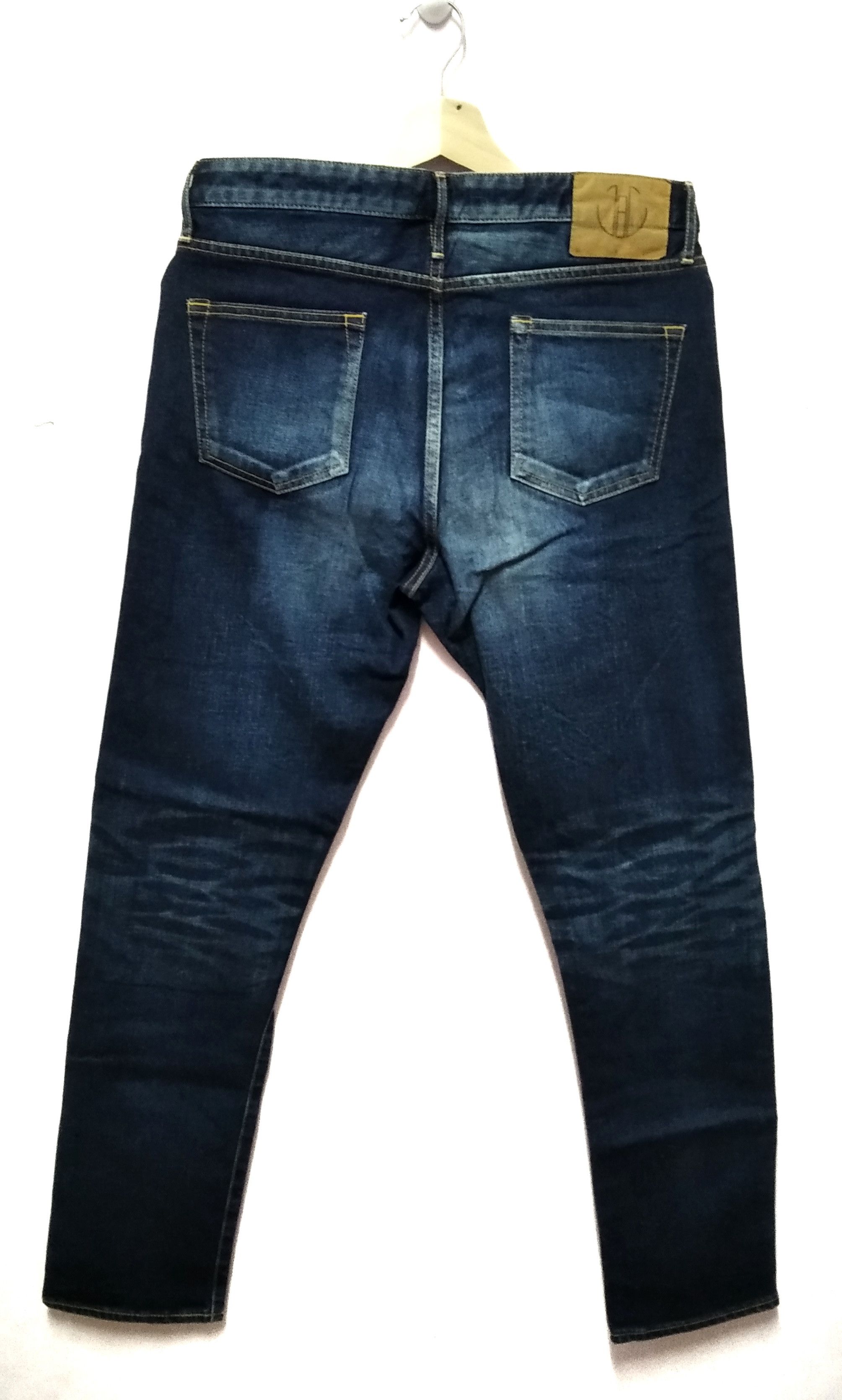 Blue Blue Japan × Japan Blue × Japanese Brand Vintage Japan Blue Distressed Denim Size US 30 / EU 46 - 2 Thumbnail
