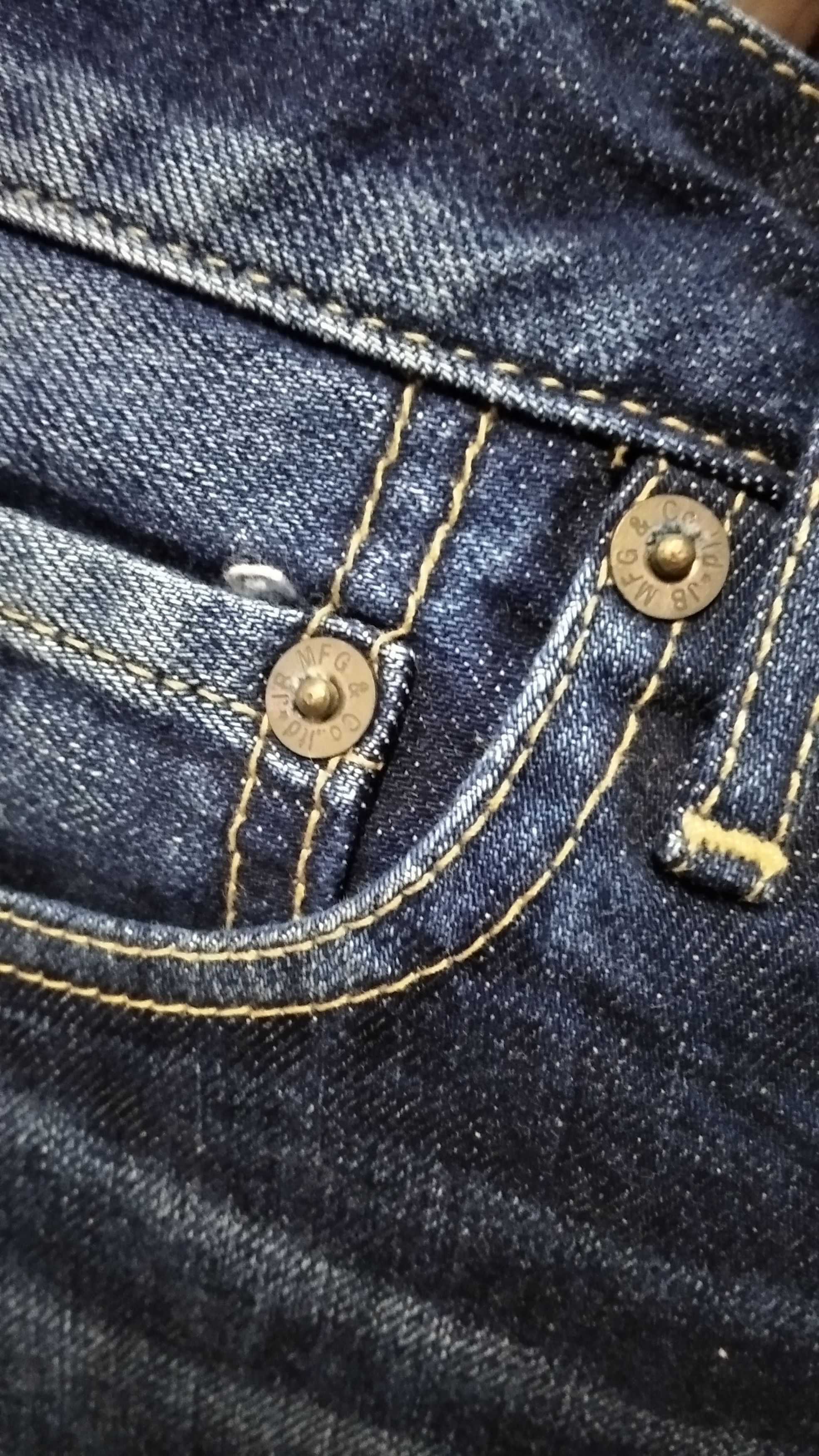 Blue Blue Japan × Japan Blue × Japanese Brand Vintage Japan Blue Distressed Denim Size US 30 / EU 46 - 6 Thumbnail
