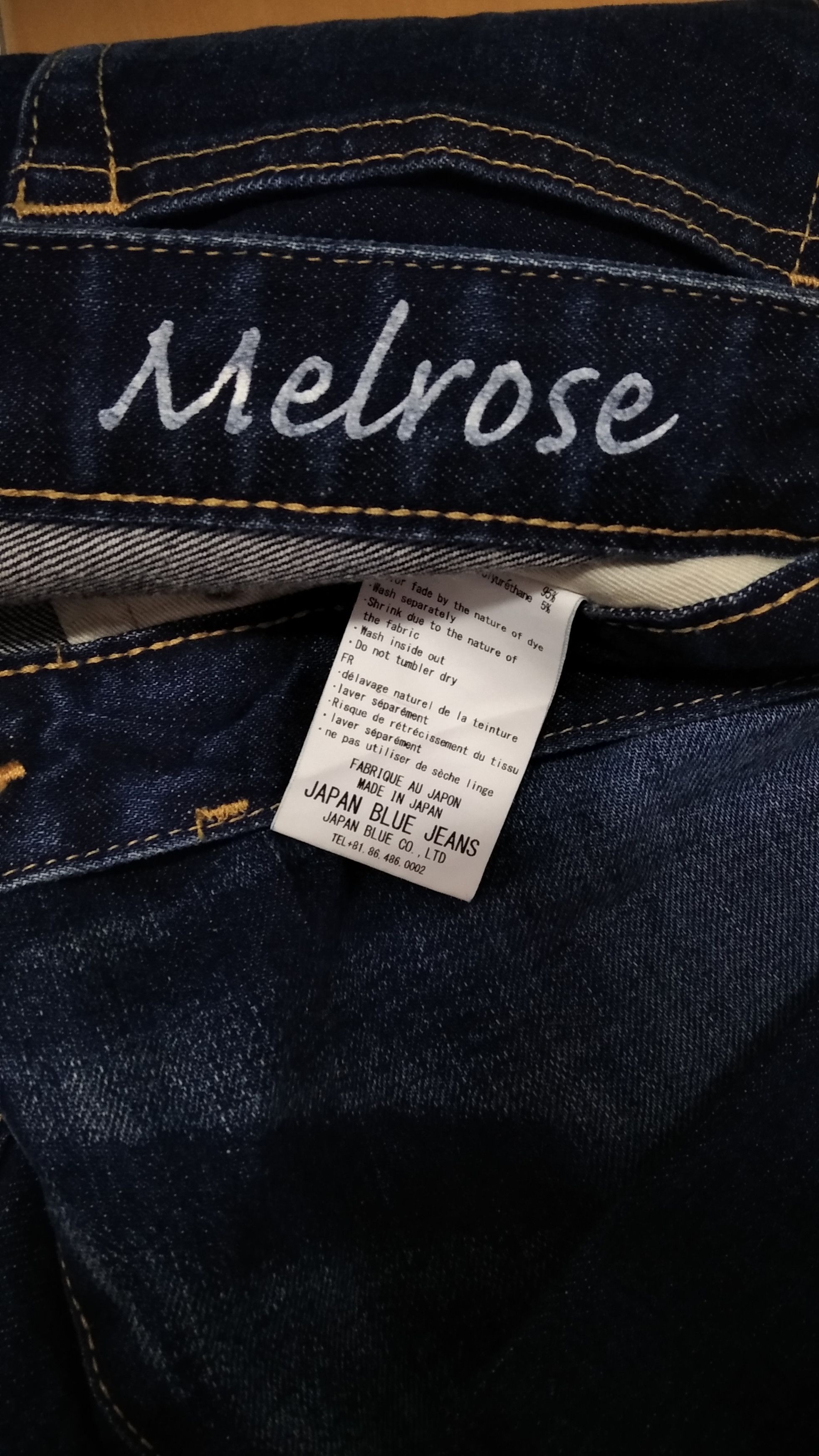 Blue Blue Japan × Japan Blue × Japanese Brand Vintage Japan Blue Distressed Denim Size US 30 / EU 46 - 4 Thumbnail