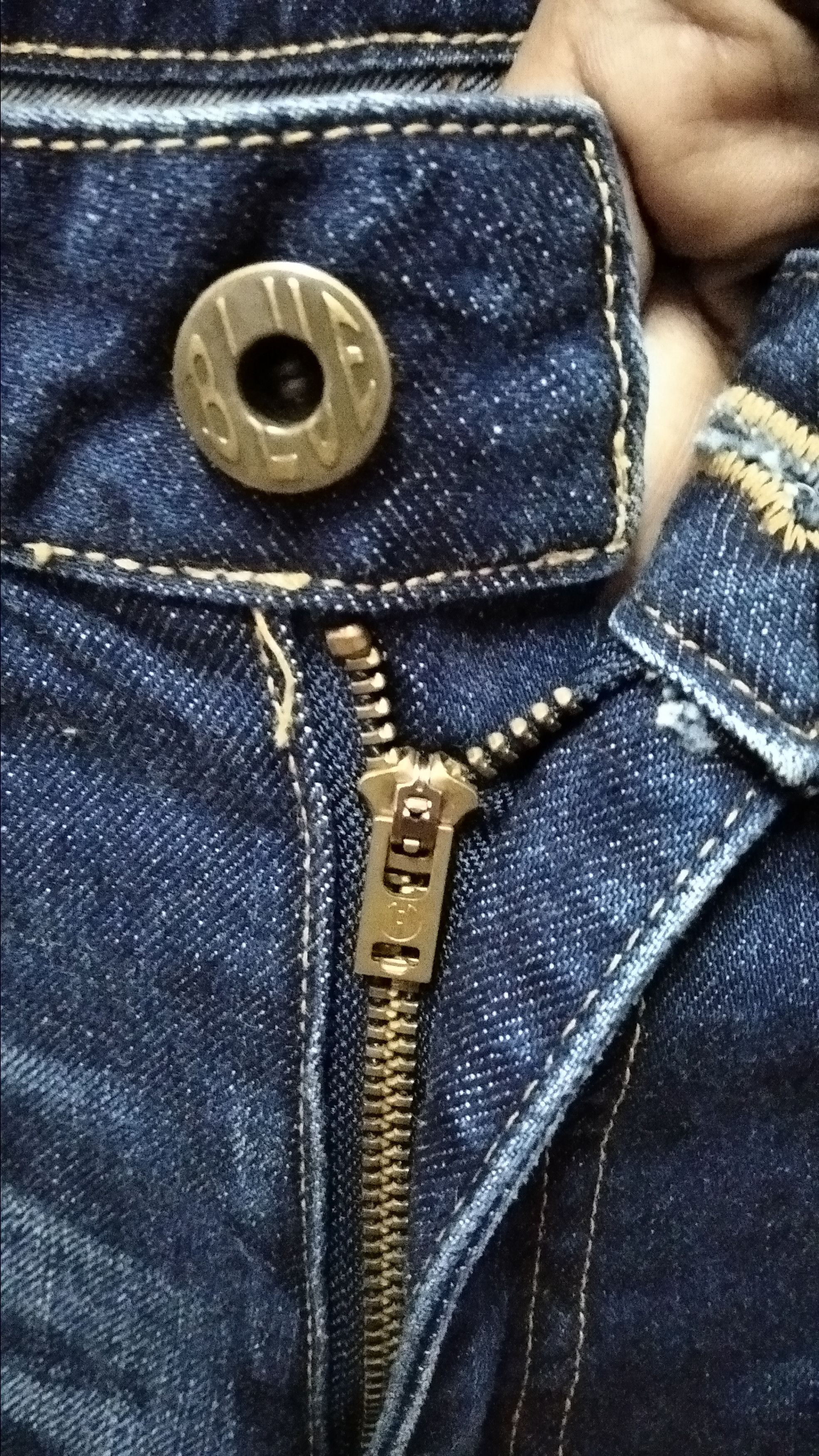Blue Blue Japan × Japan Blue × Japanese Brand Vintage Japan Blue Distressed Denim Size US 30 / EU 46 - 5 Thumbnail