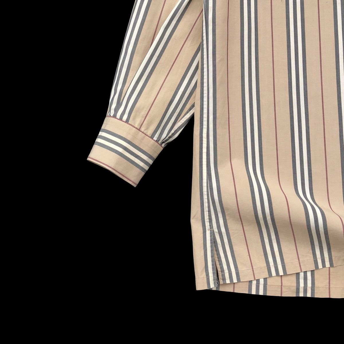 Burberry Authentic Burberry London Stripe Long Sleeve Shirt Size US M / EU 48-50 / 2 - 9 Thumbnail