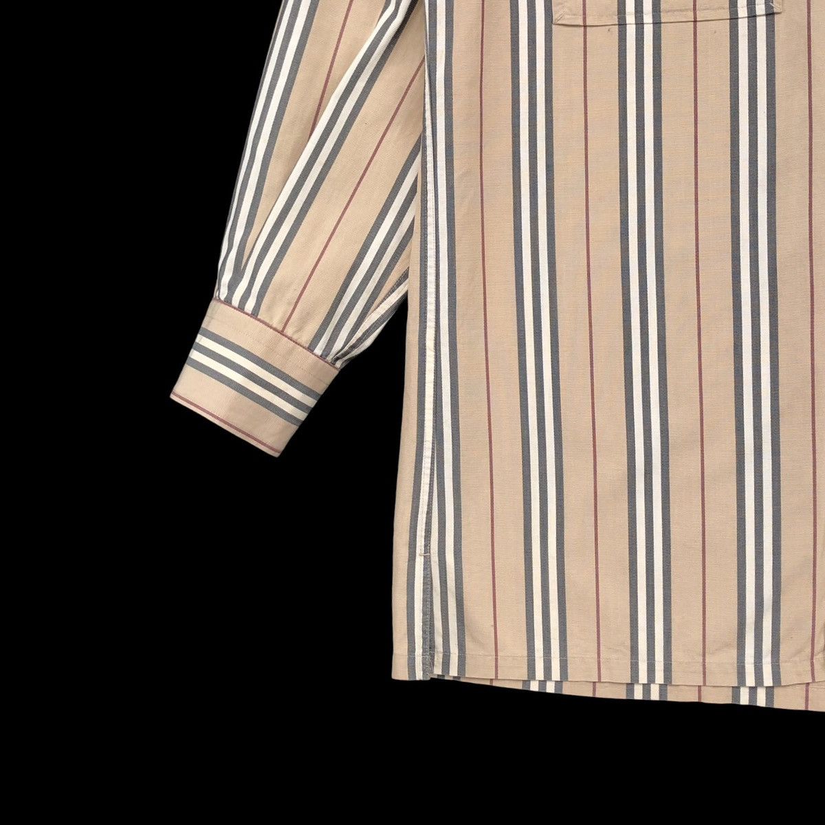 Burberry Authentic Burberry London Stripe Long Sleeve Shirt Size US M / EU 48-50 / 2 - 5 Thumbnail