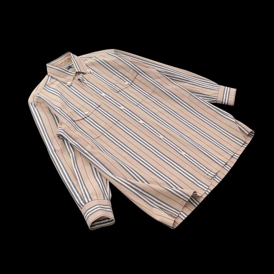 Burberry Authentic Burberry London Stripe Long Sleeve Shirt Size US M / EU 48-50 / 2 - 3 Thumbnail