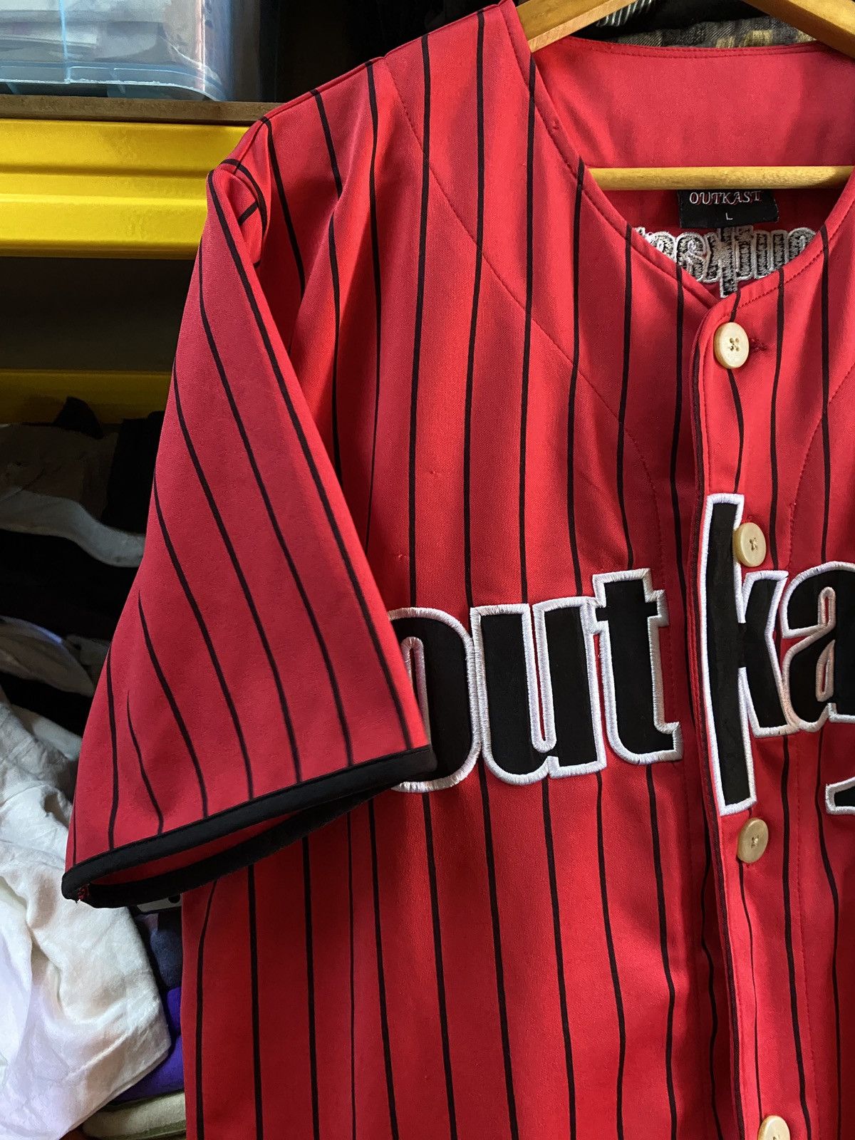 Outkast RARE Vintage Outkast American Hip hop Duo Baseball Jersey Size US L / EU 52-54 / 3 - 5 Thumbnail